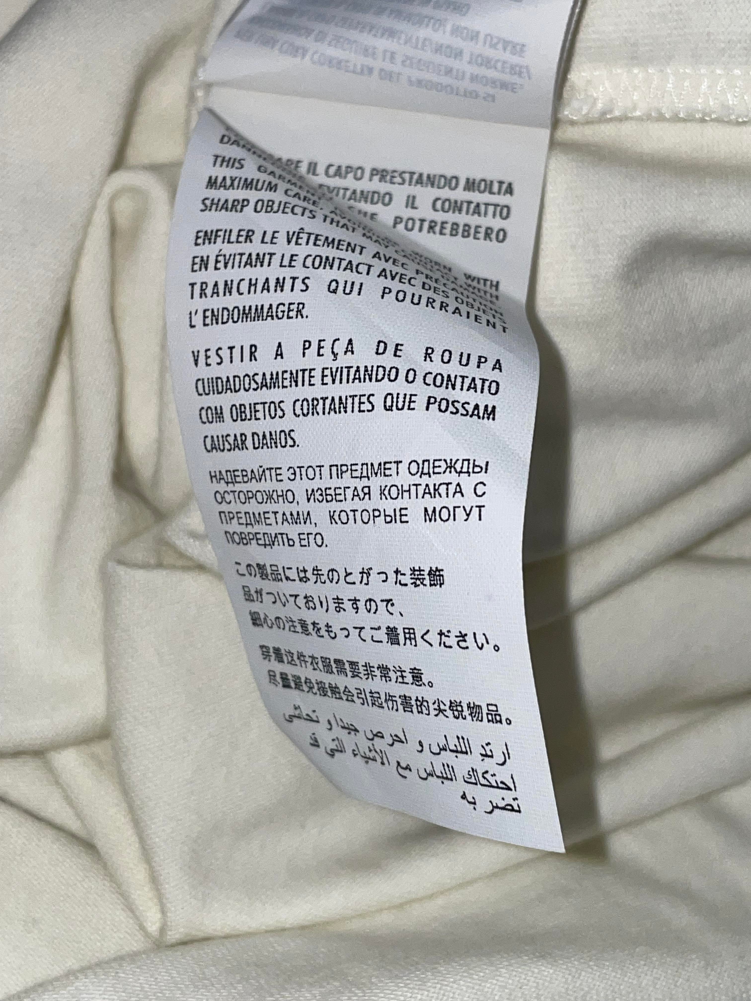 Gucci Tennis Logo Cream Tee