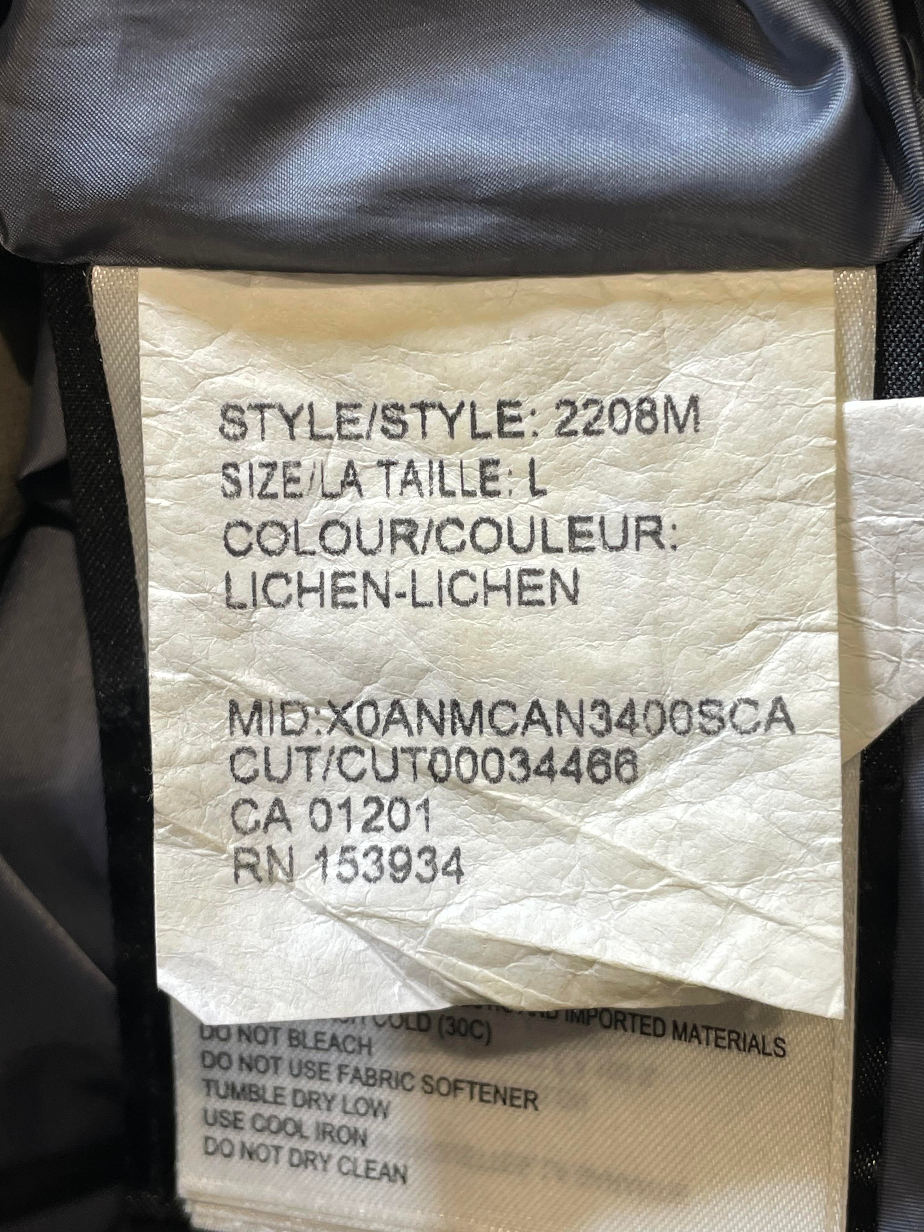 Canada Goose Olive Capri Puffer Jacket