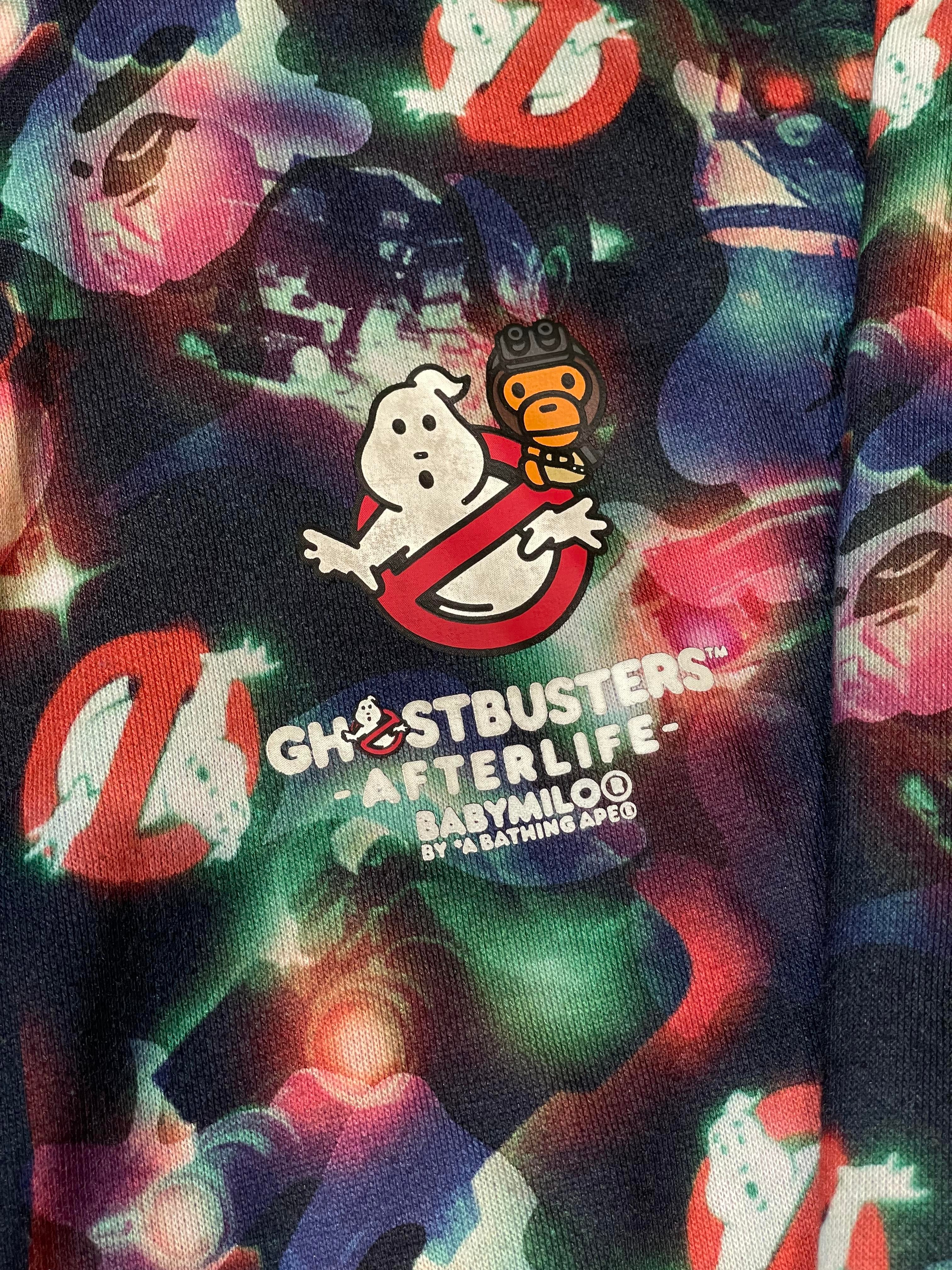 BAPE "Ghostbusters" Zip Up Multicolor Hoodie