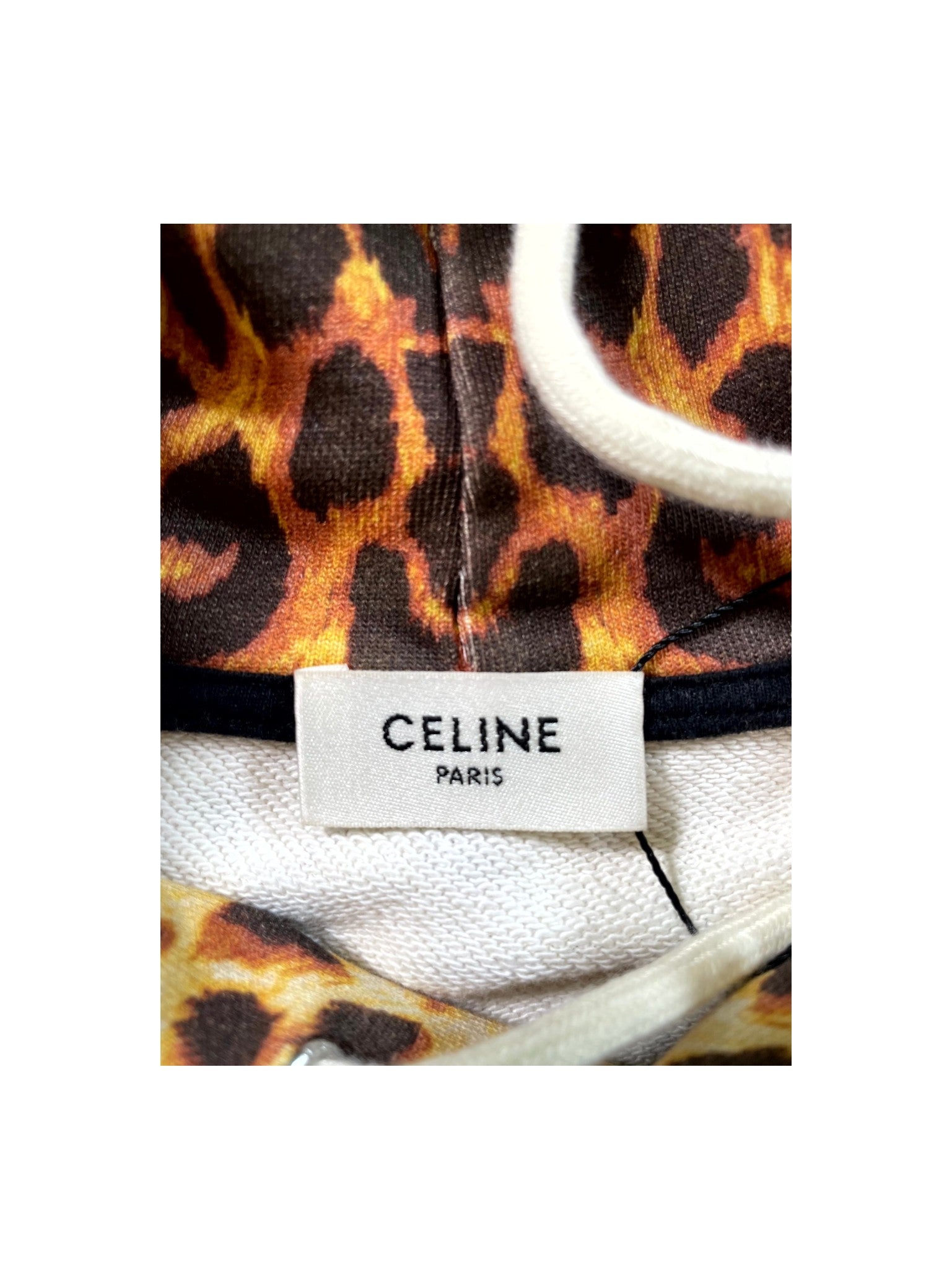 Celine "Cheetah" Pullover Multicolor Hoodie