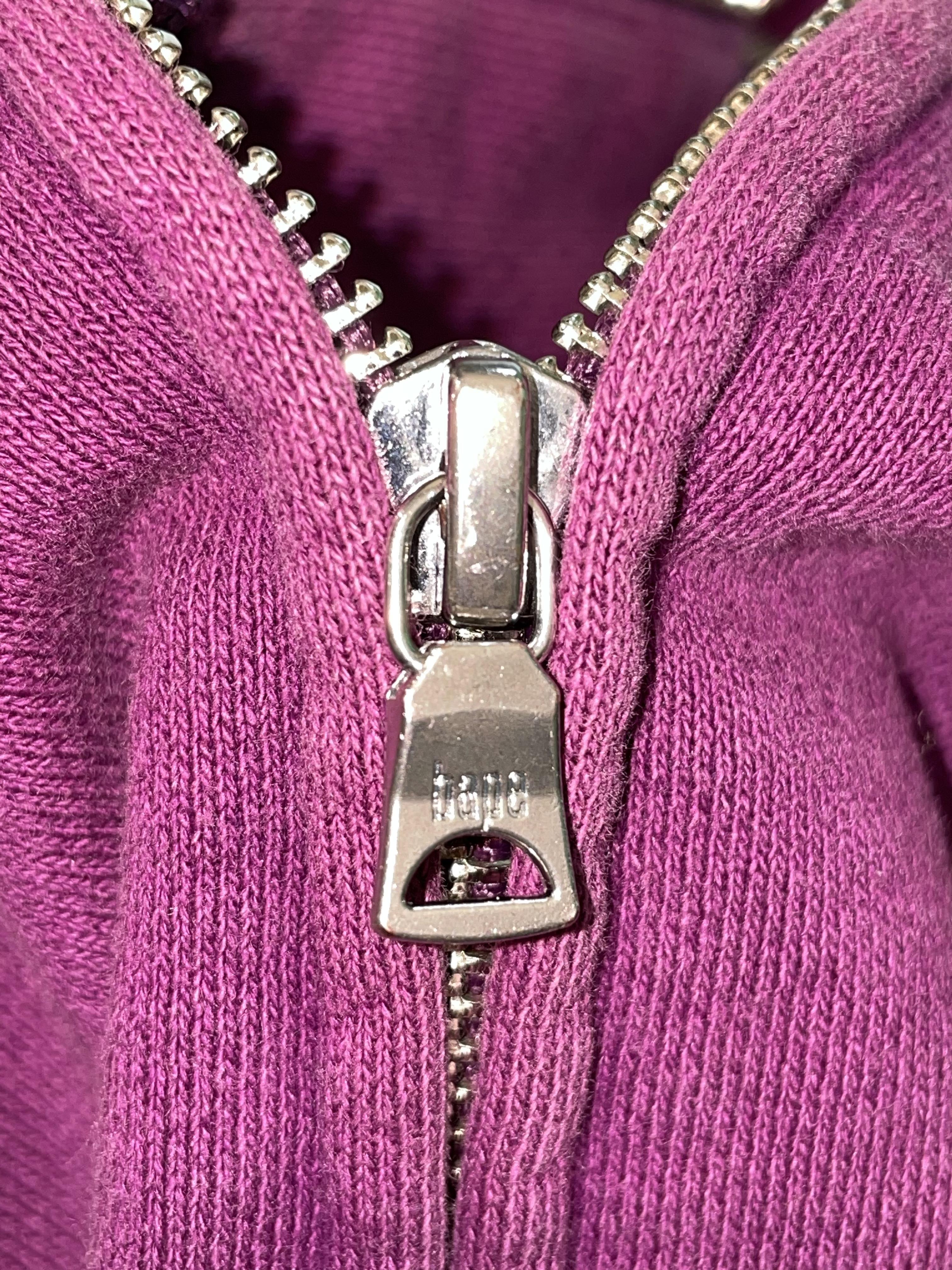 BAPE Shark Camo Purple Hoodie