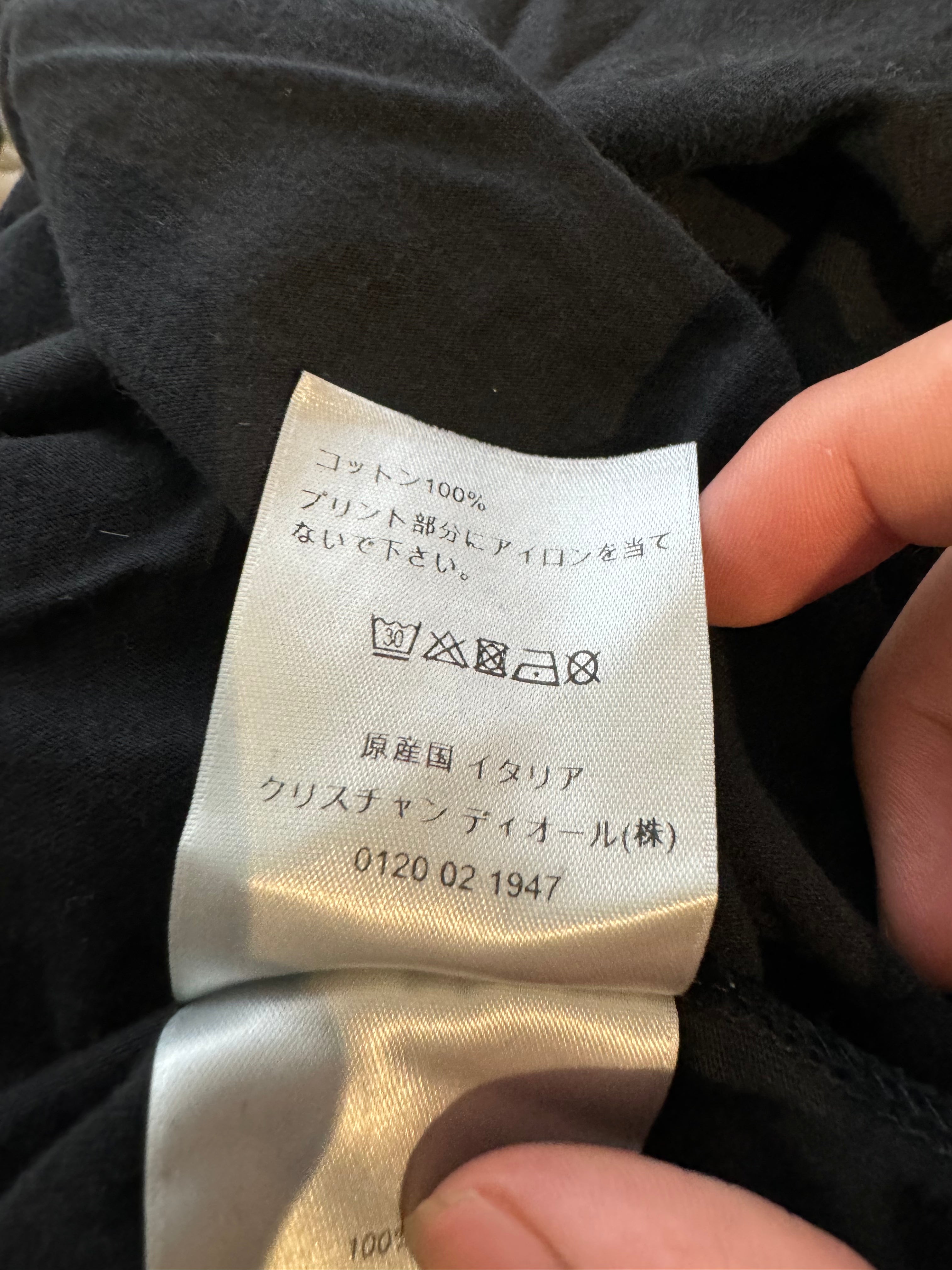 Dior Atelier Tee Black Used XXS