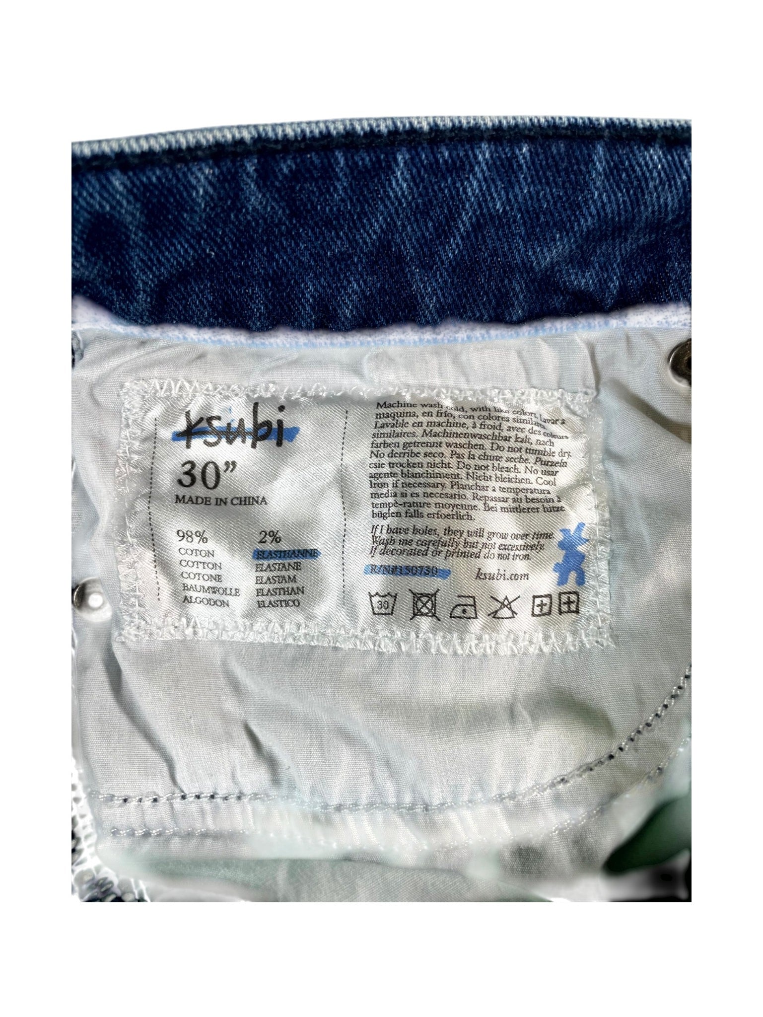 Ksubi Light Wash Jeans