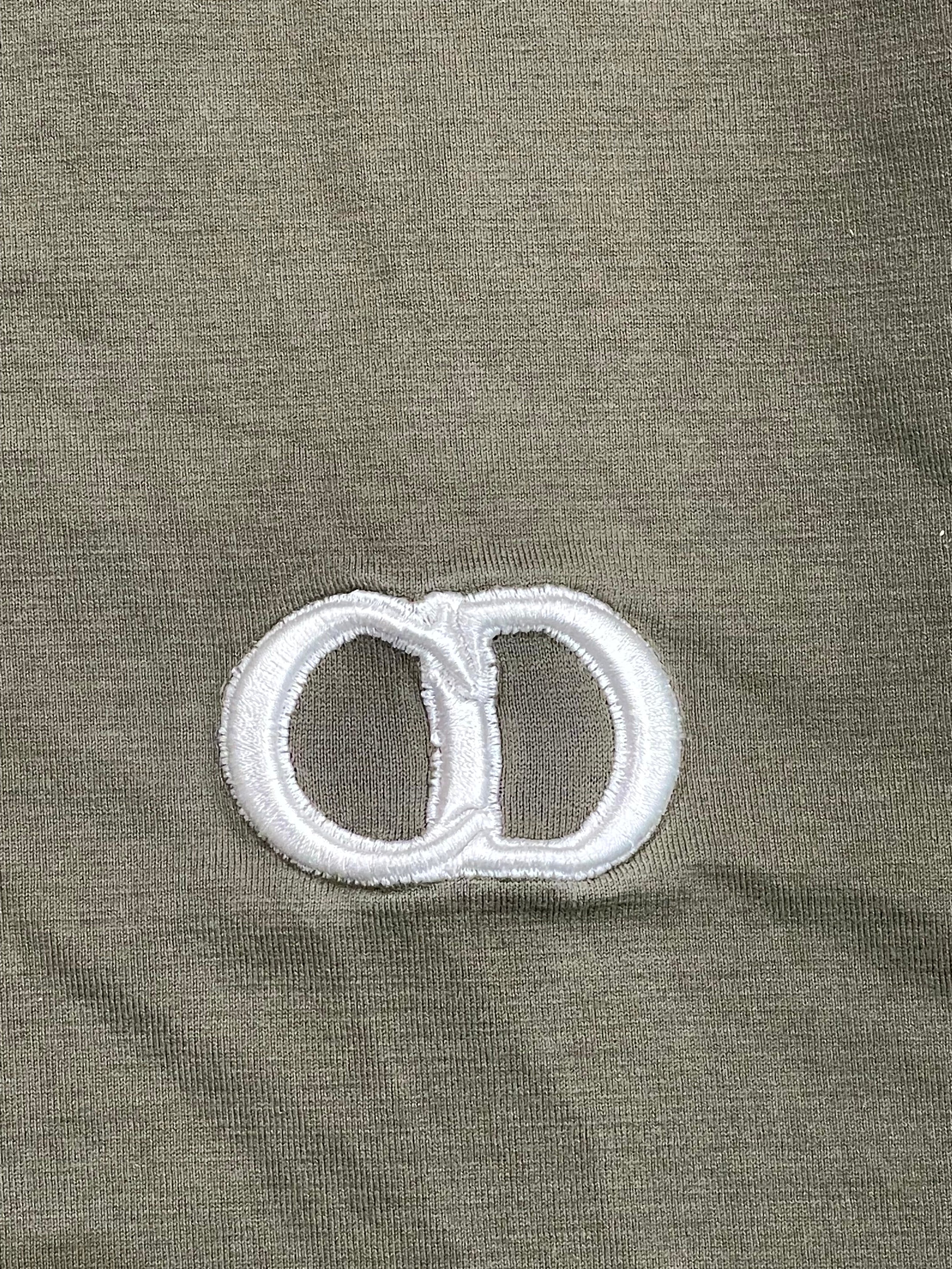 Dior CD Logo Olive Tee