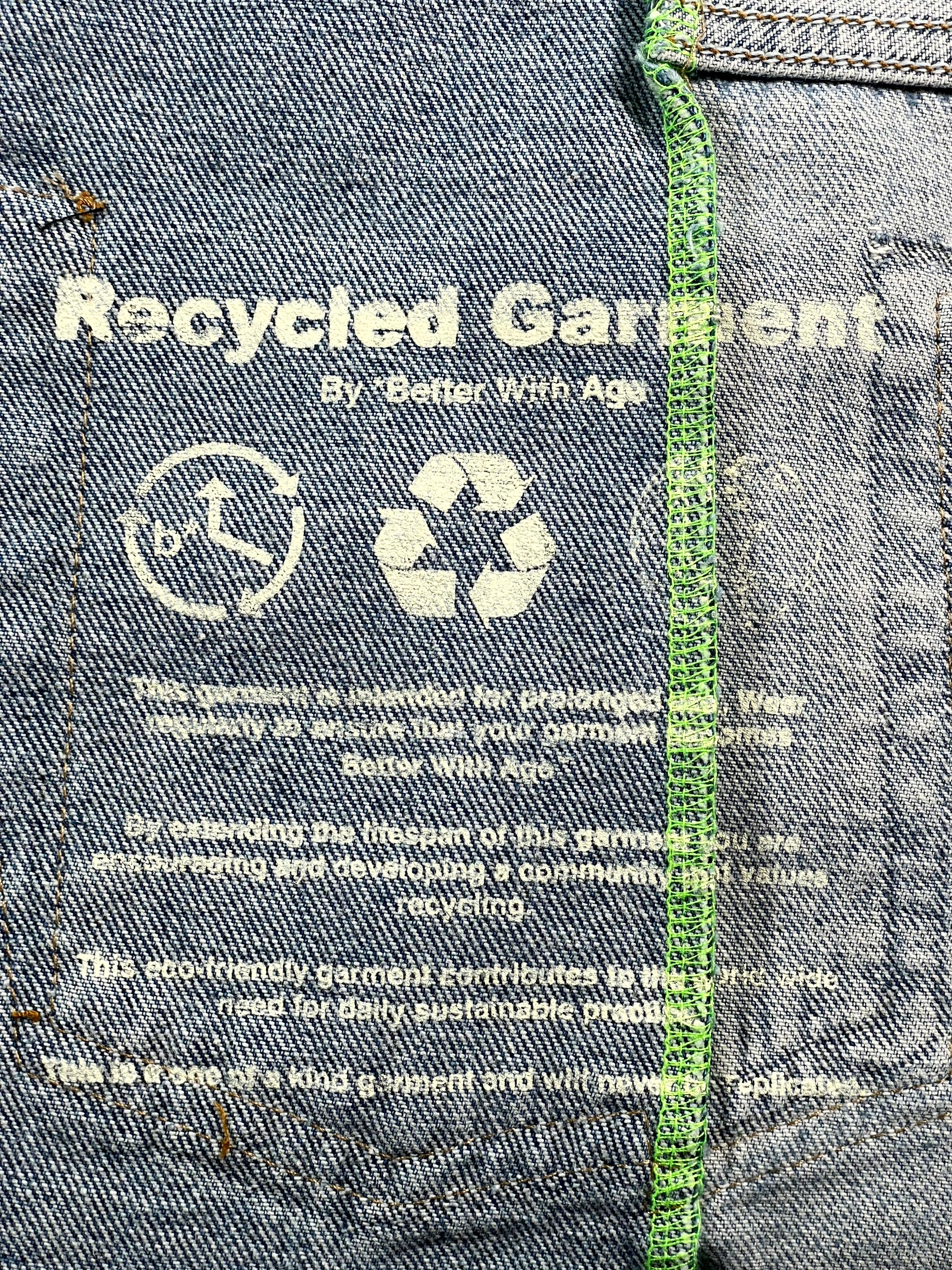 Better With Age Reworked Light Wash Jeans