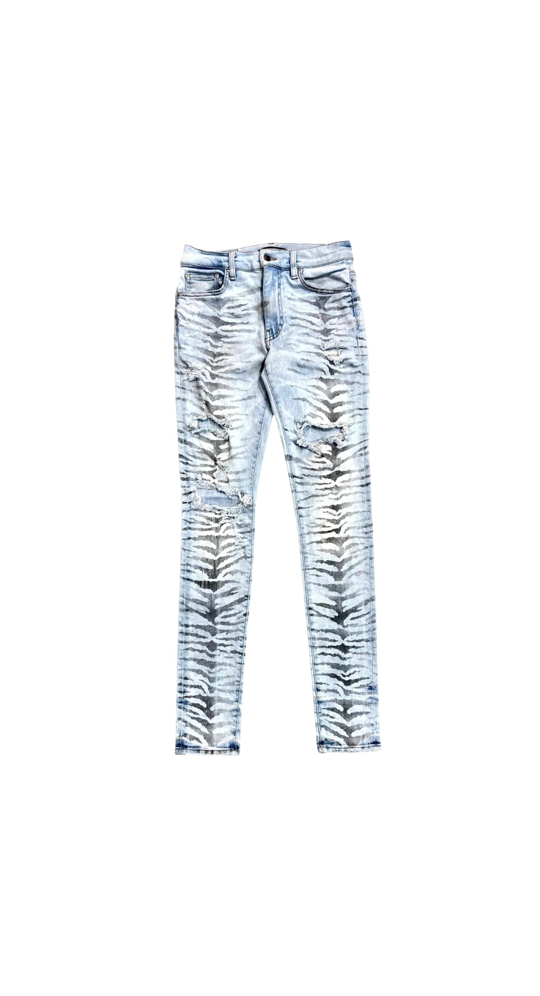 Amiri "Tiger" Light Wash Jeans