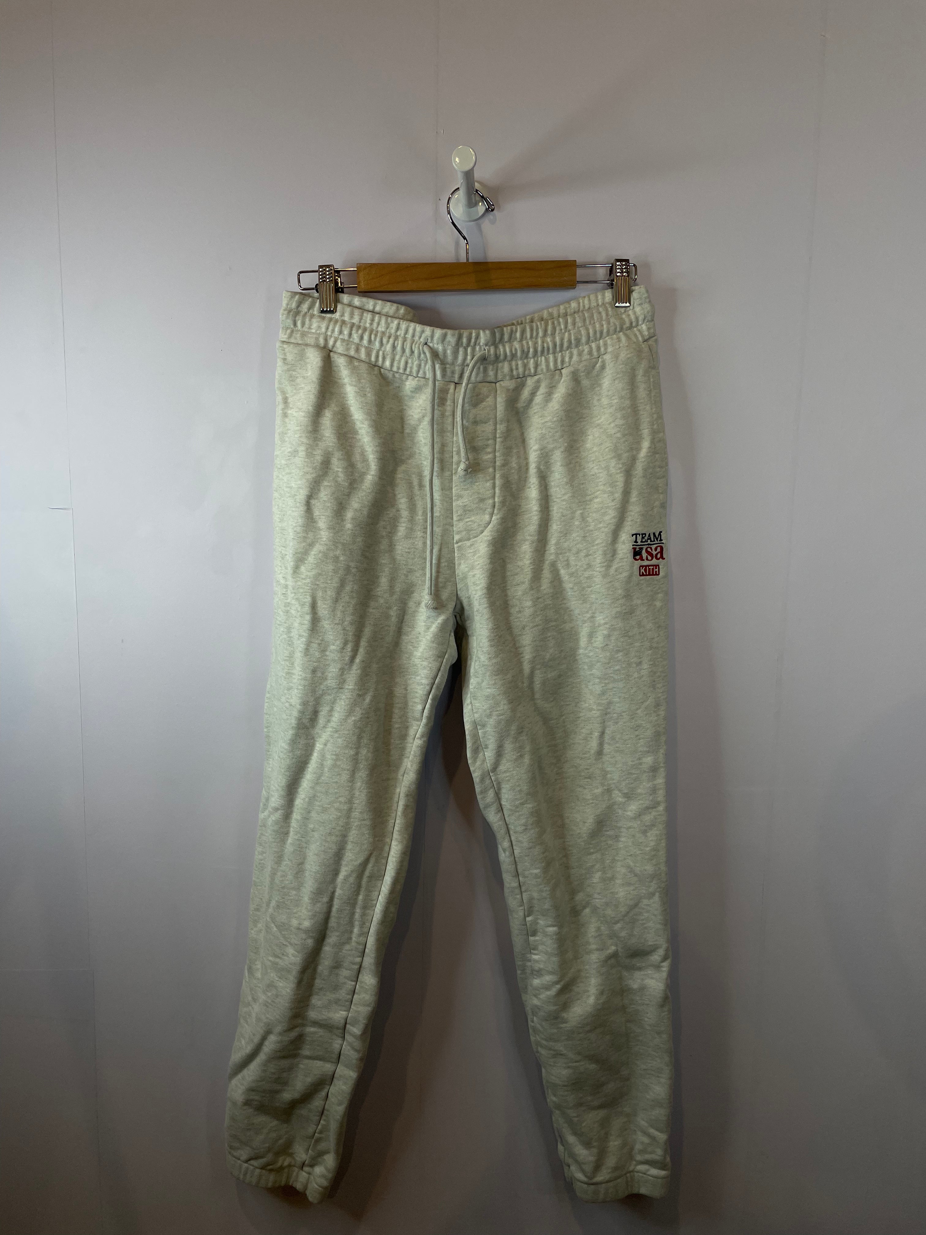 Kith Olympics Sweats Grey Used Large