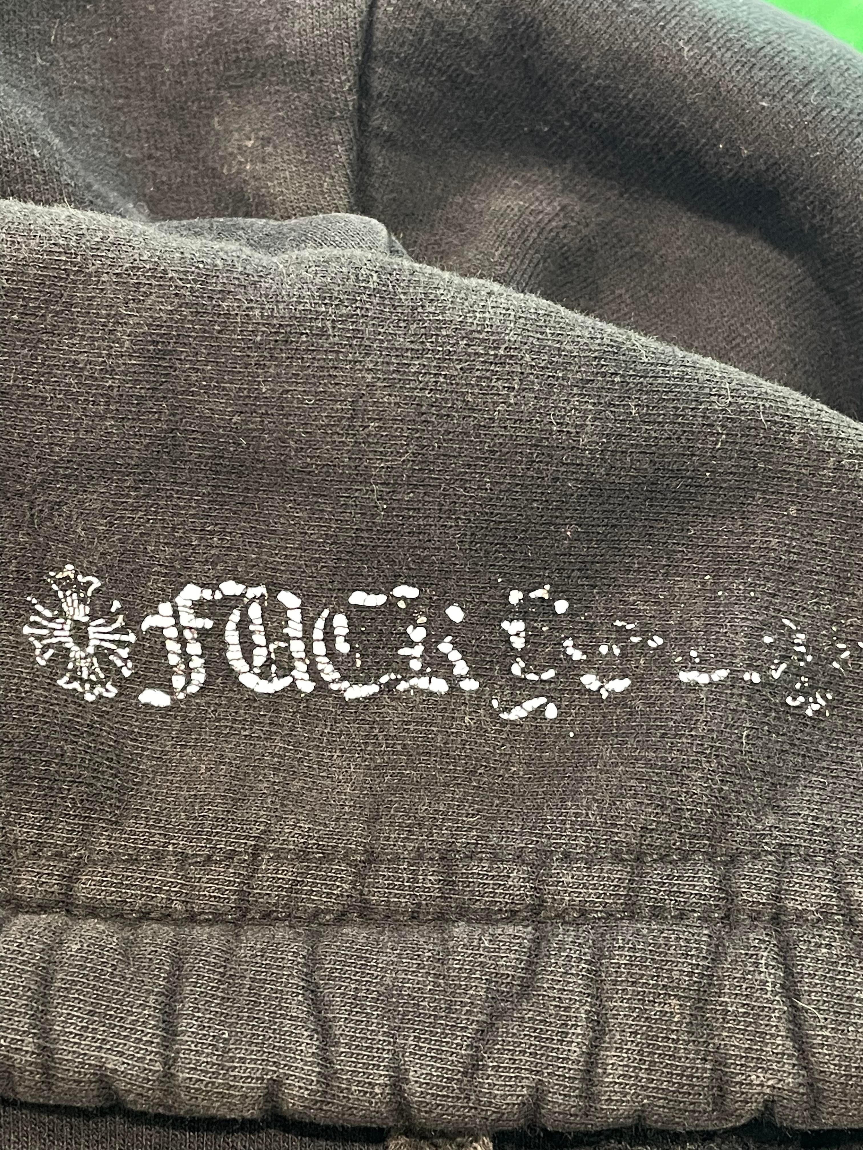 Chrome Hearts Vertical Black Hoodie