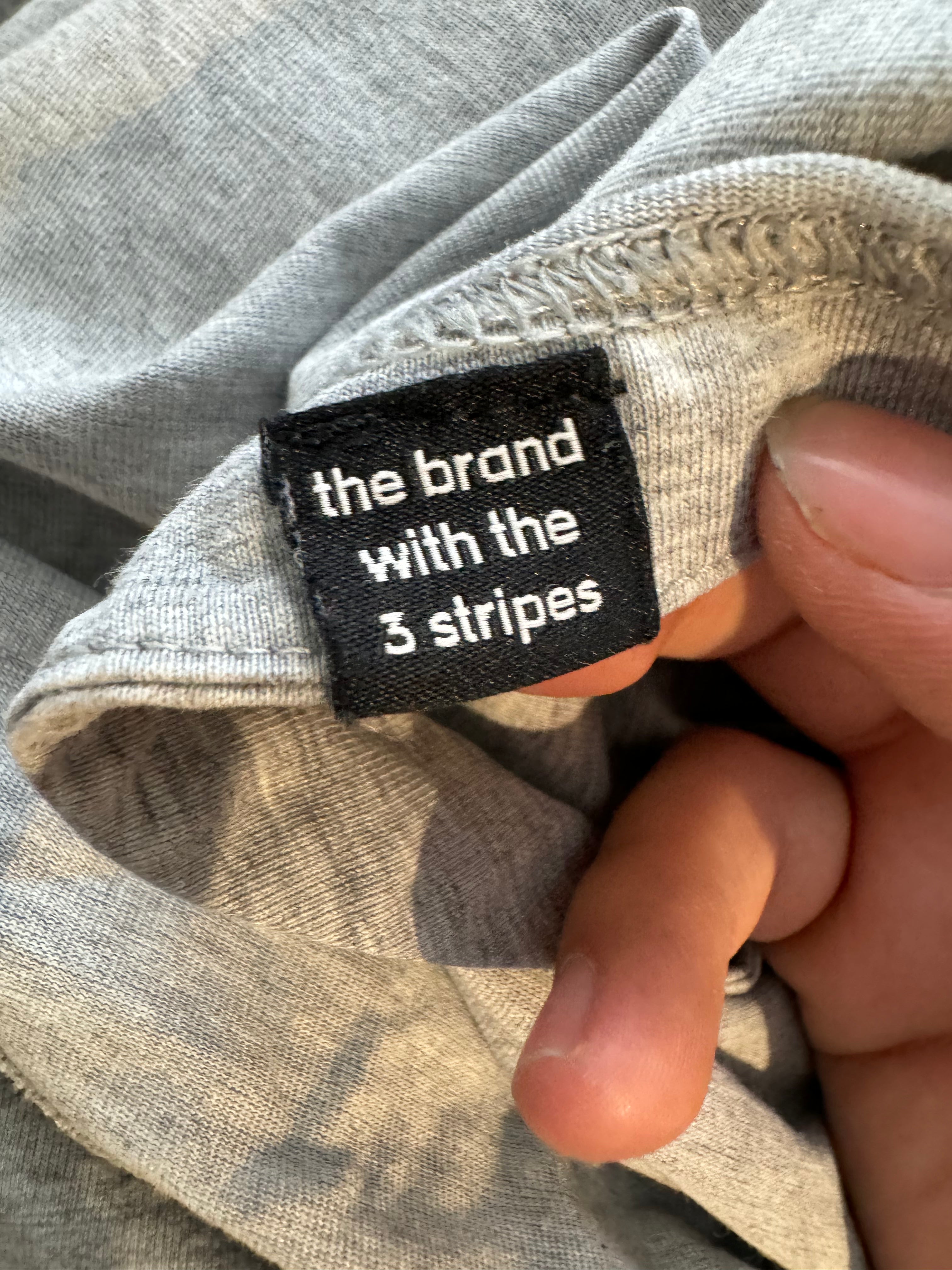 Adidas James Harden Tee Grey Used Large