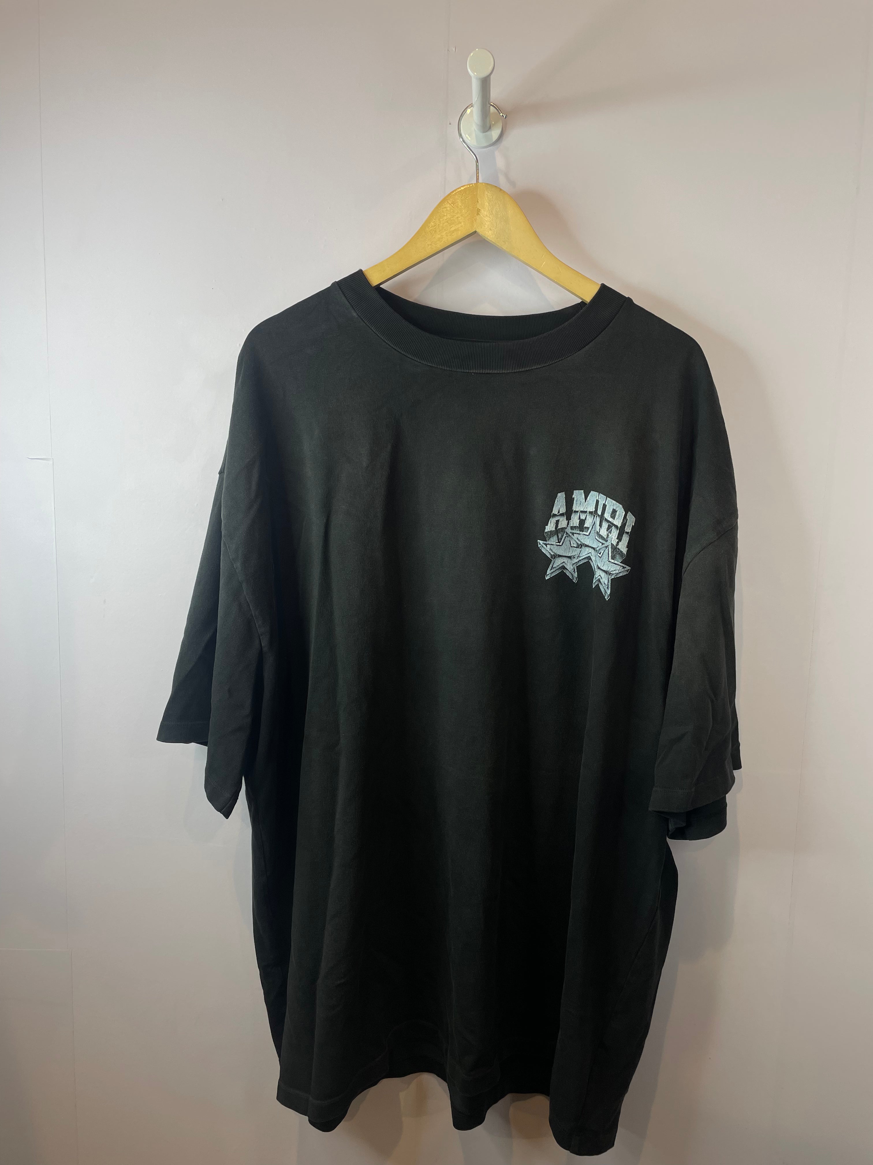 Amiri Championship Tee Black Wash New With Tags 3XL