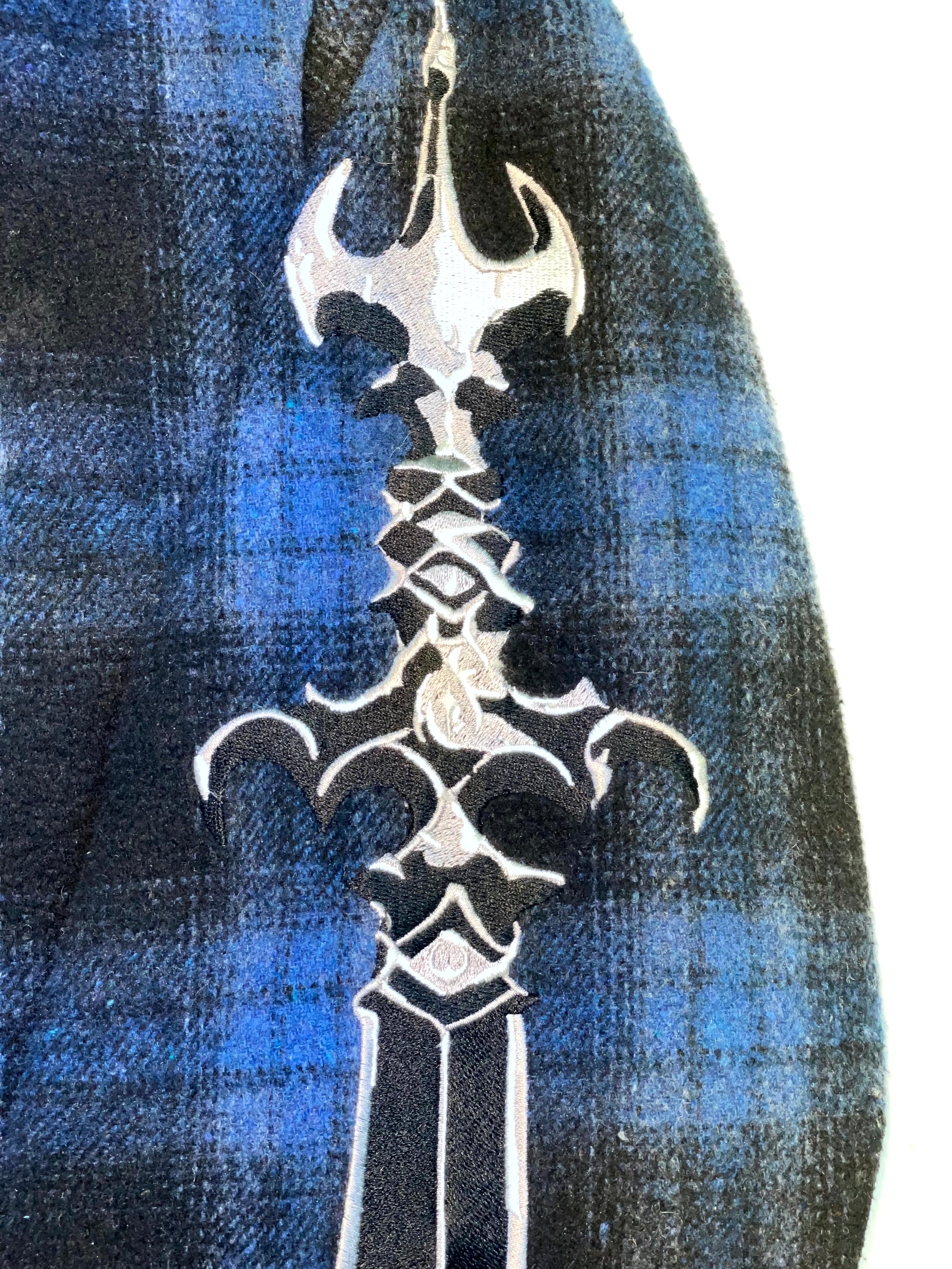 Thug Club Blue Black Flannel