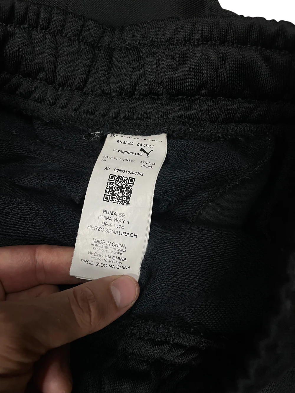 Rhude Puma Black Track Suit