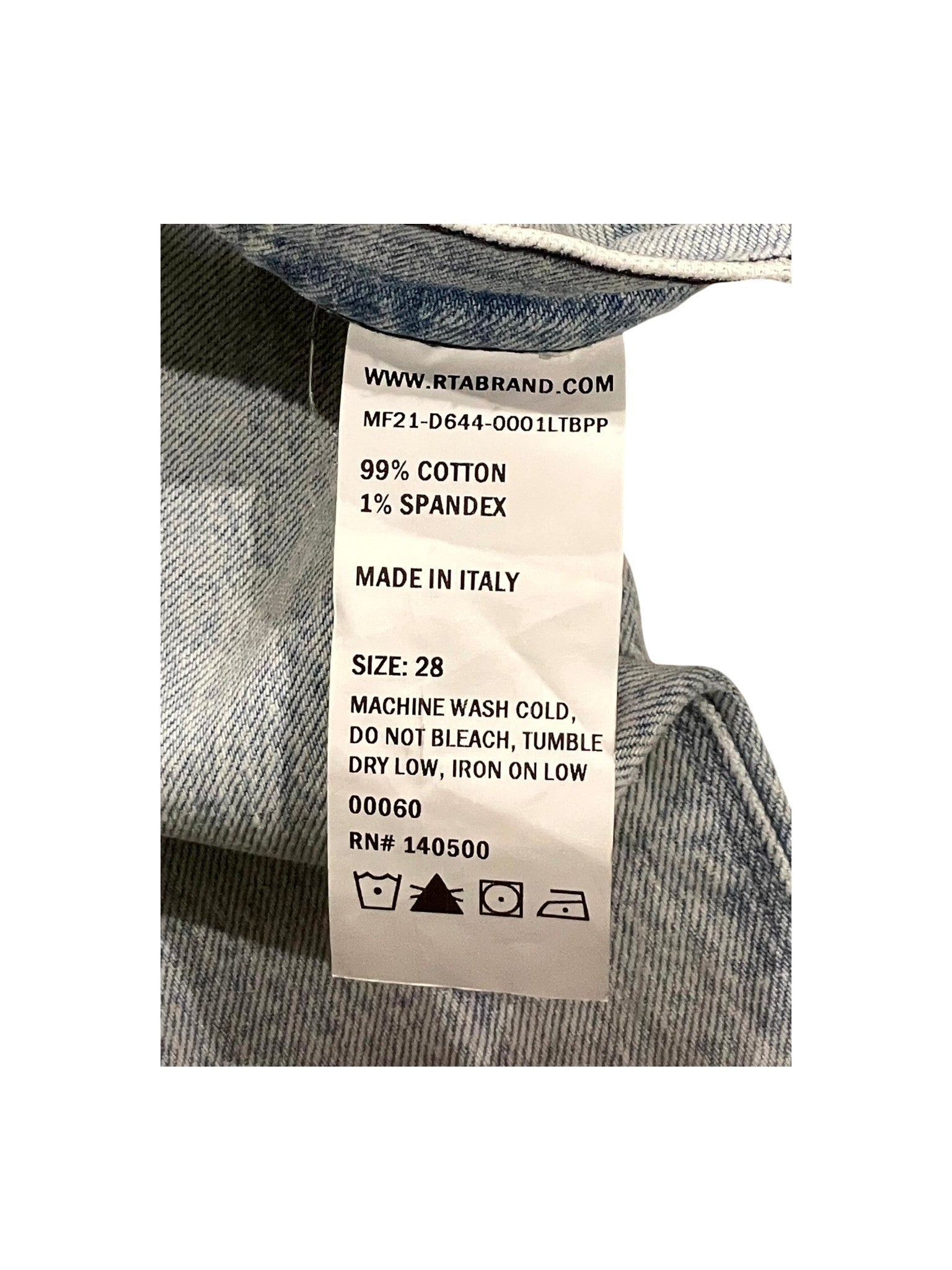 RTA Light Wash Jeans