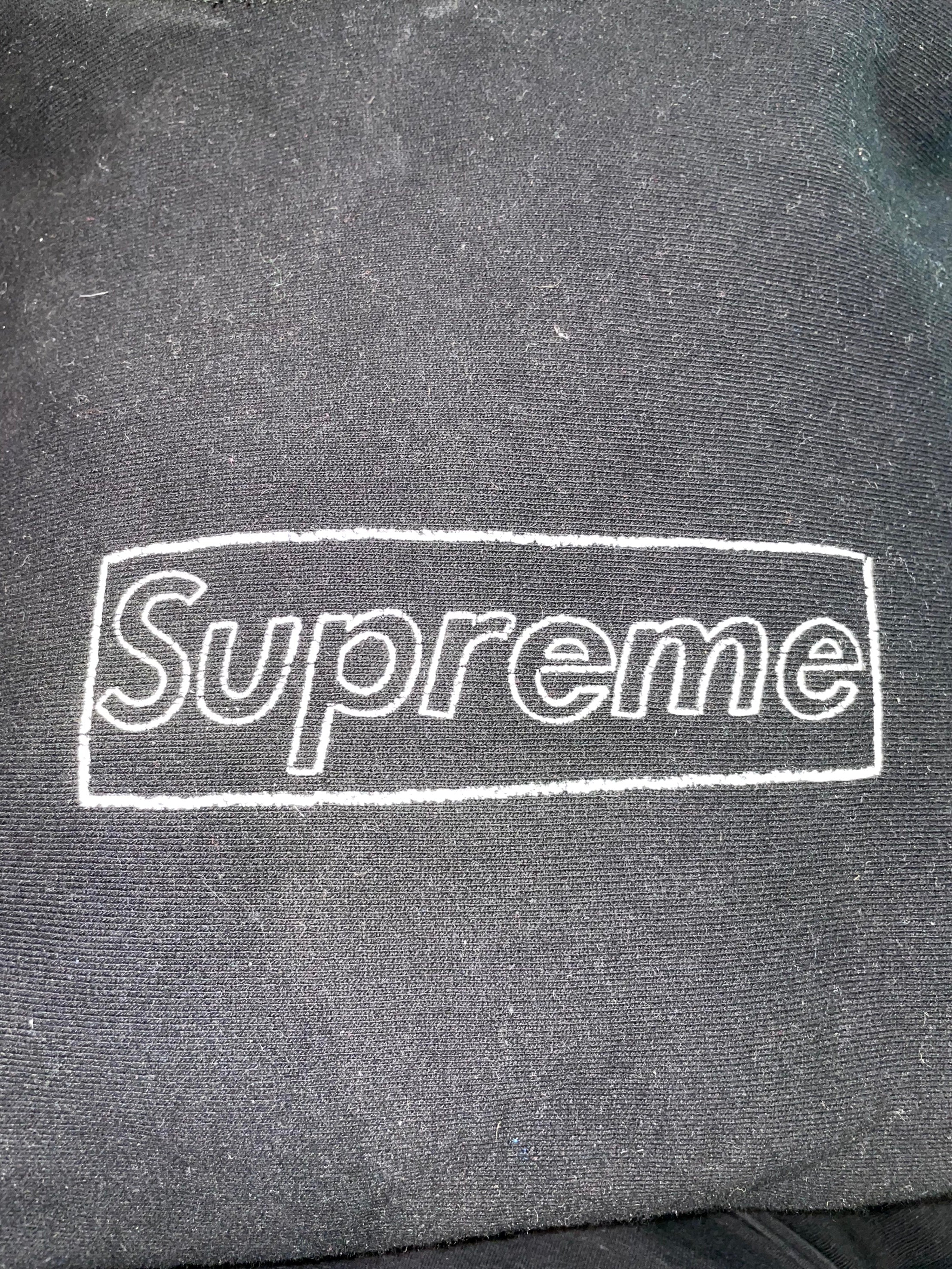Supreme KAWS Black Hoodie
