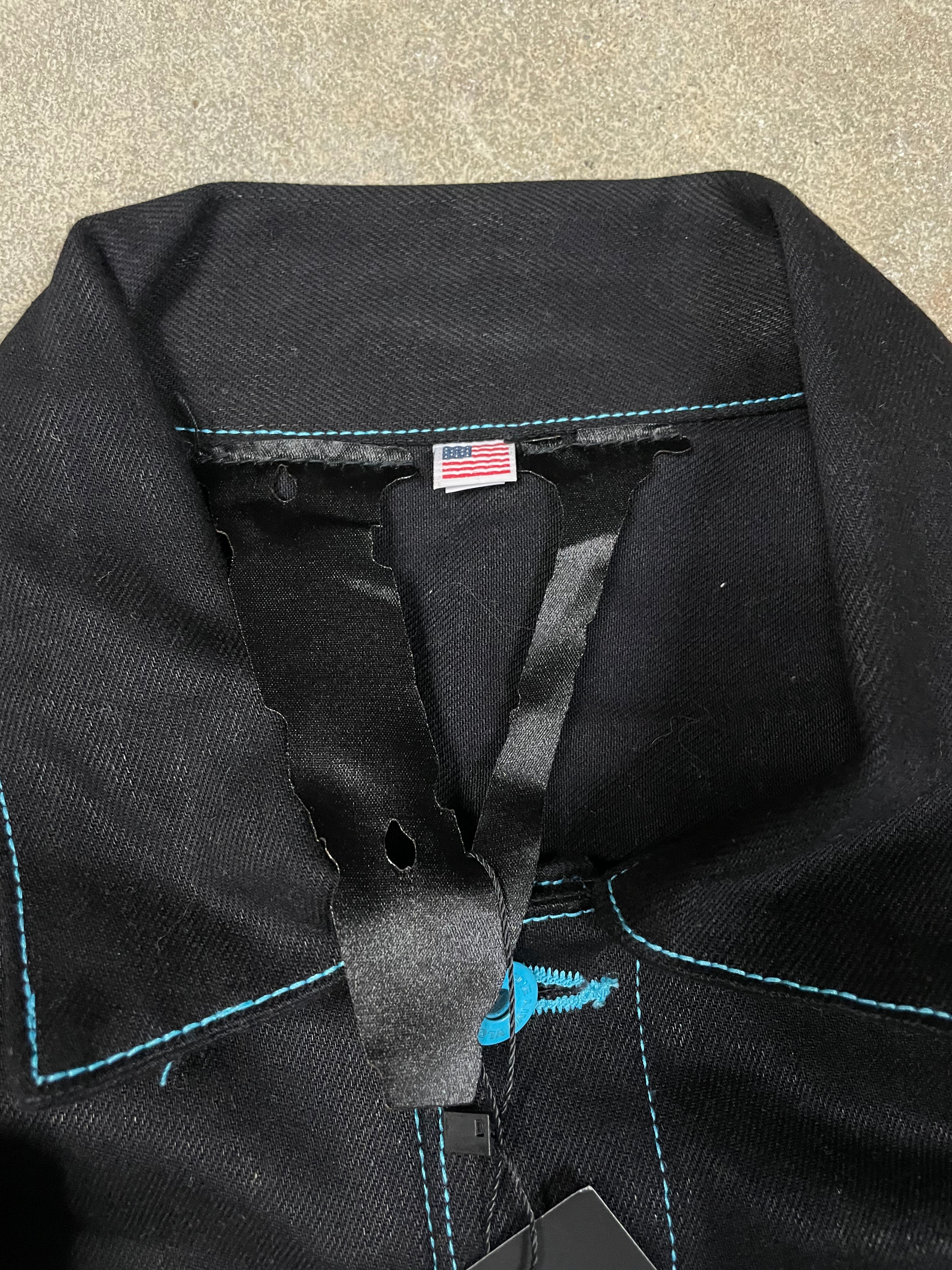 VLONE Friends Denim Suit Black Blue Small Used