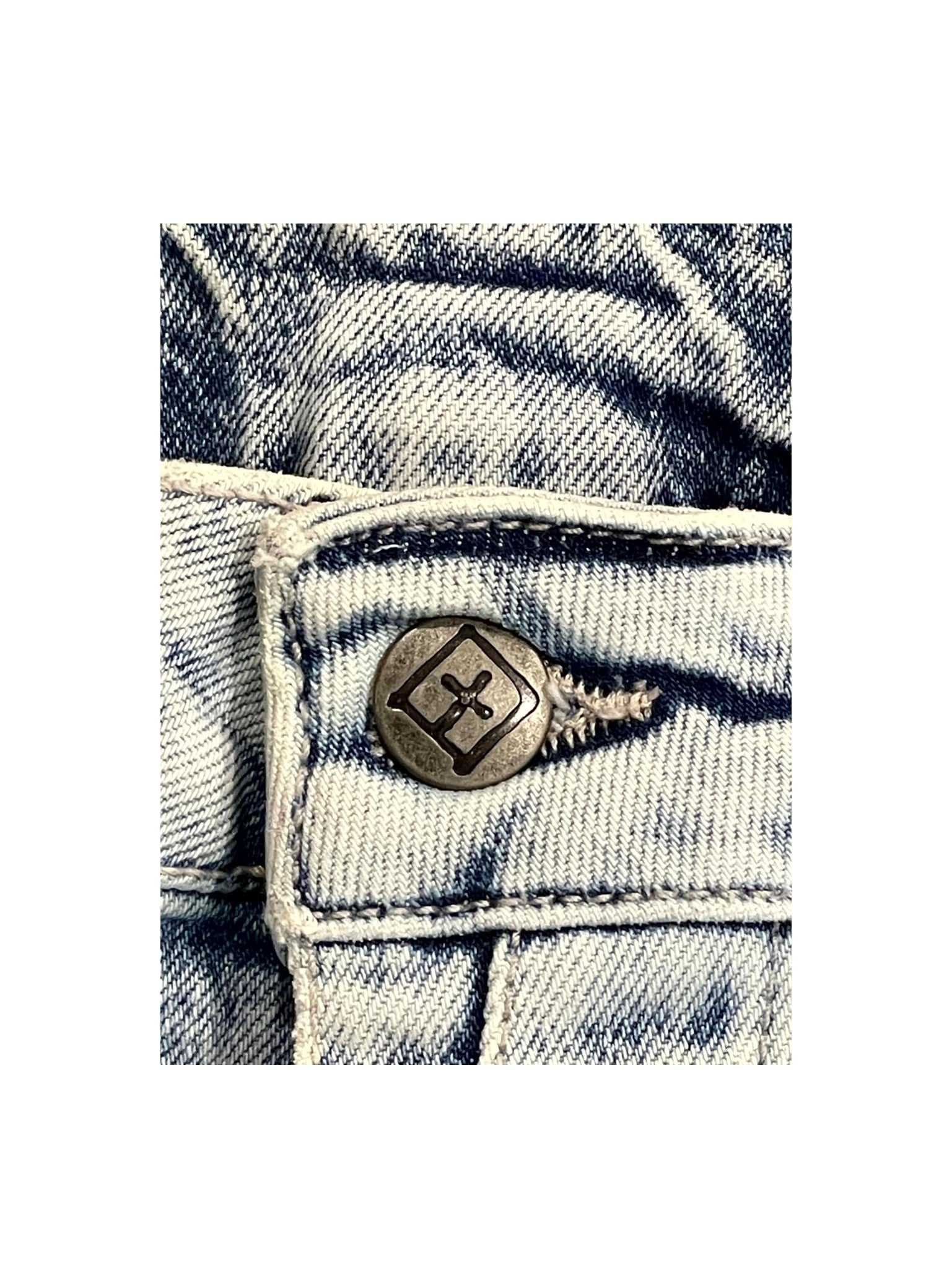 Ksubi Plain Ripped Light Wash Jeans