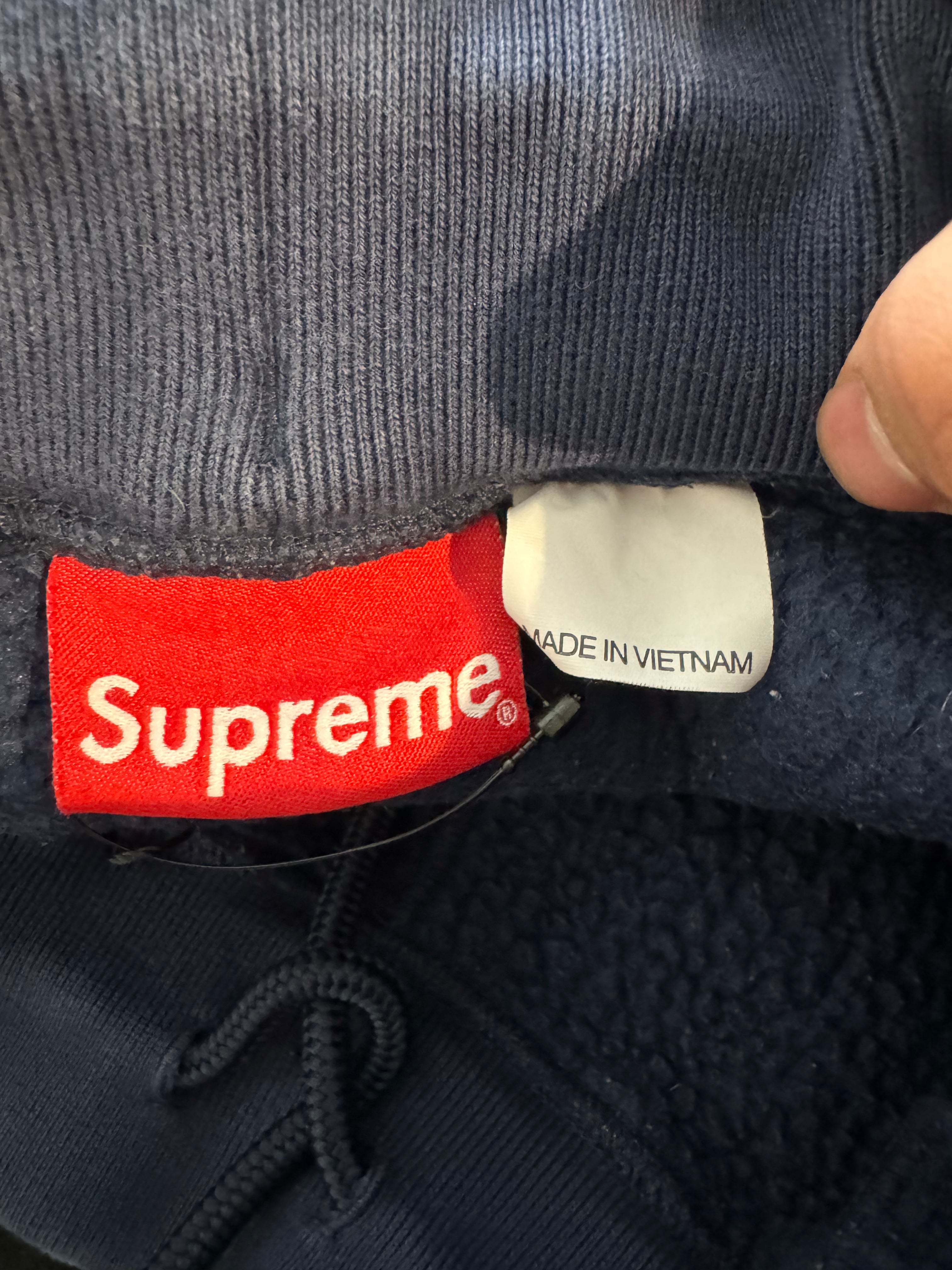 Supreme Windstopper Pants Navy Used Large