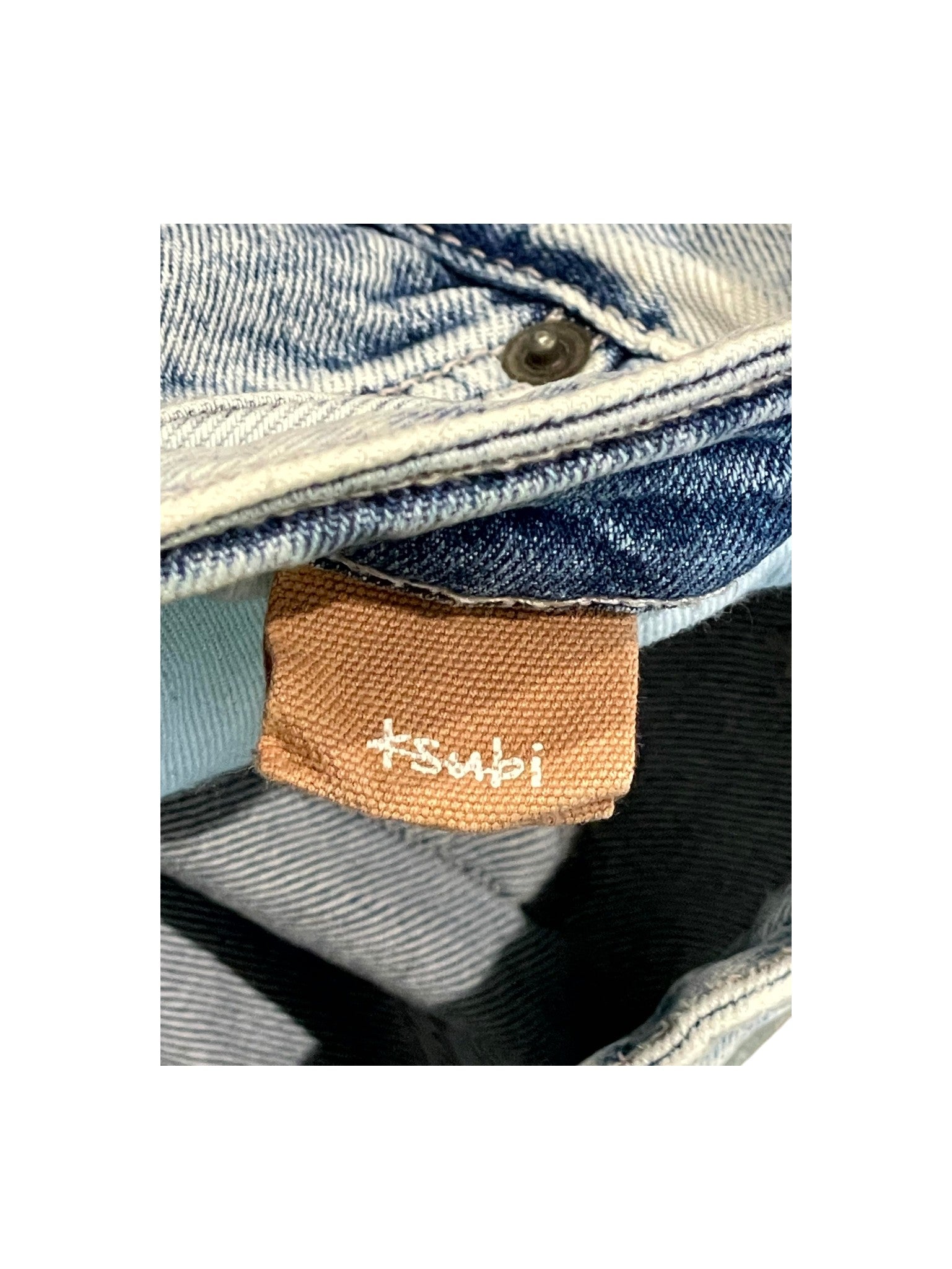 Ksubi Plain Ripped Light Wash Jeans