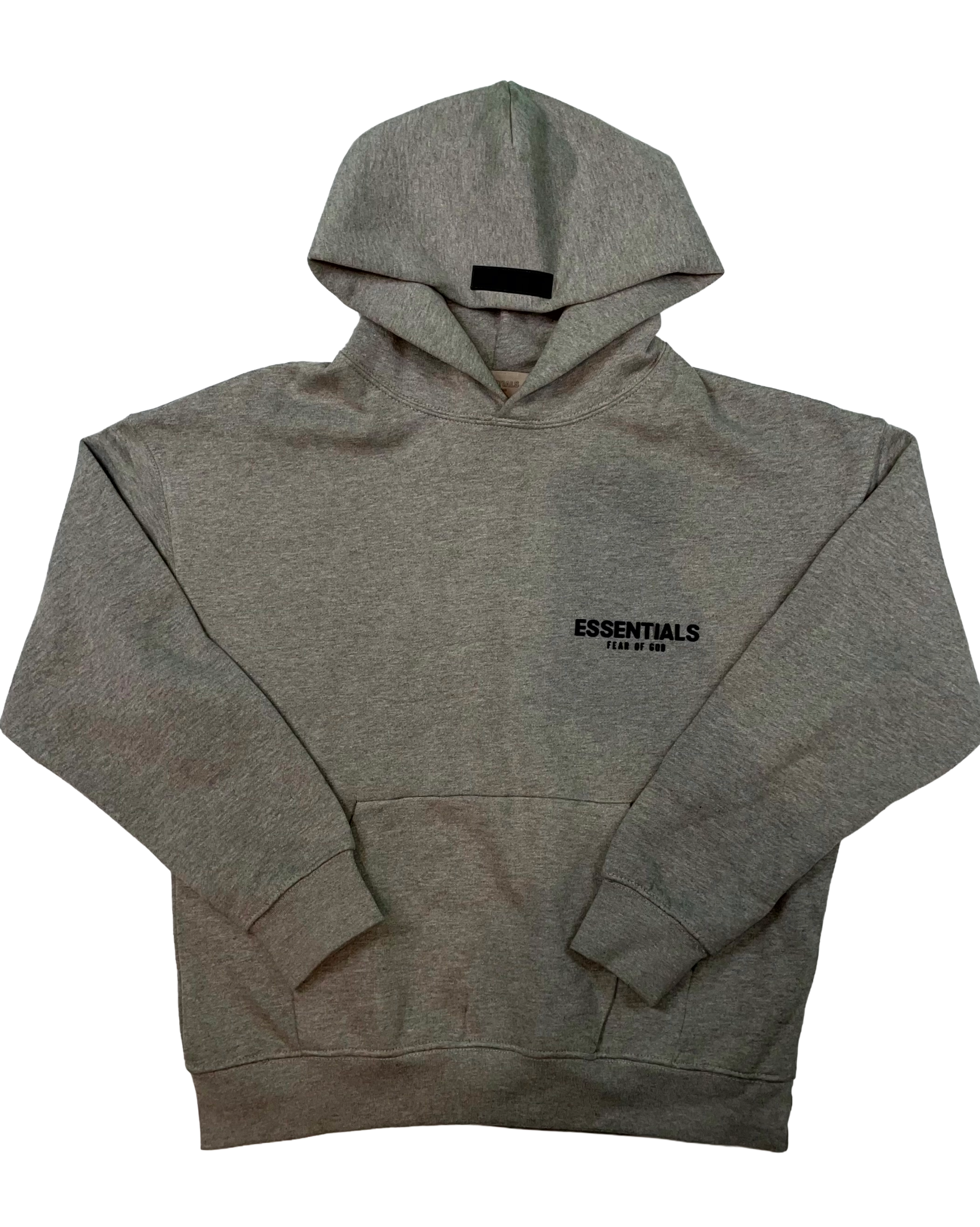 Essentials Dark Oatmeal Hoodie