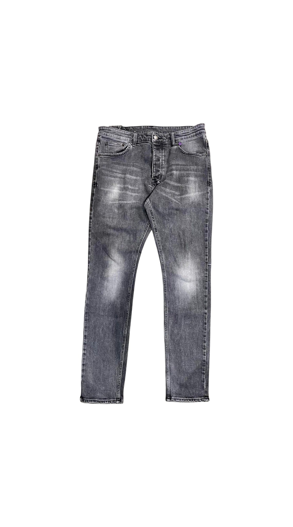 Ksubi Plain Black Wash Jeans