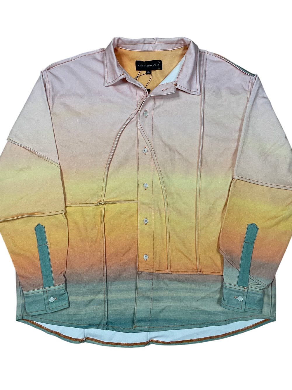 WDW Button UP Pink Shirt