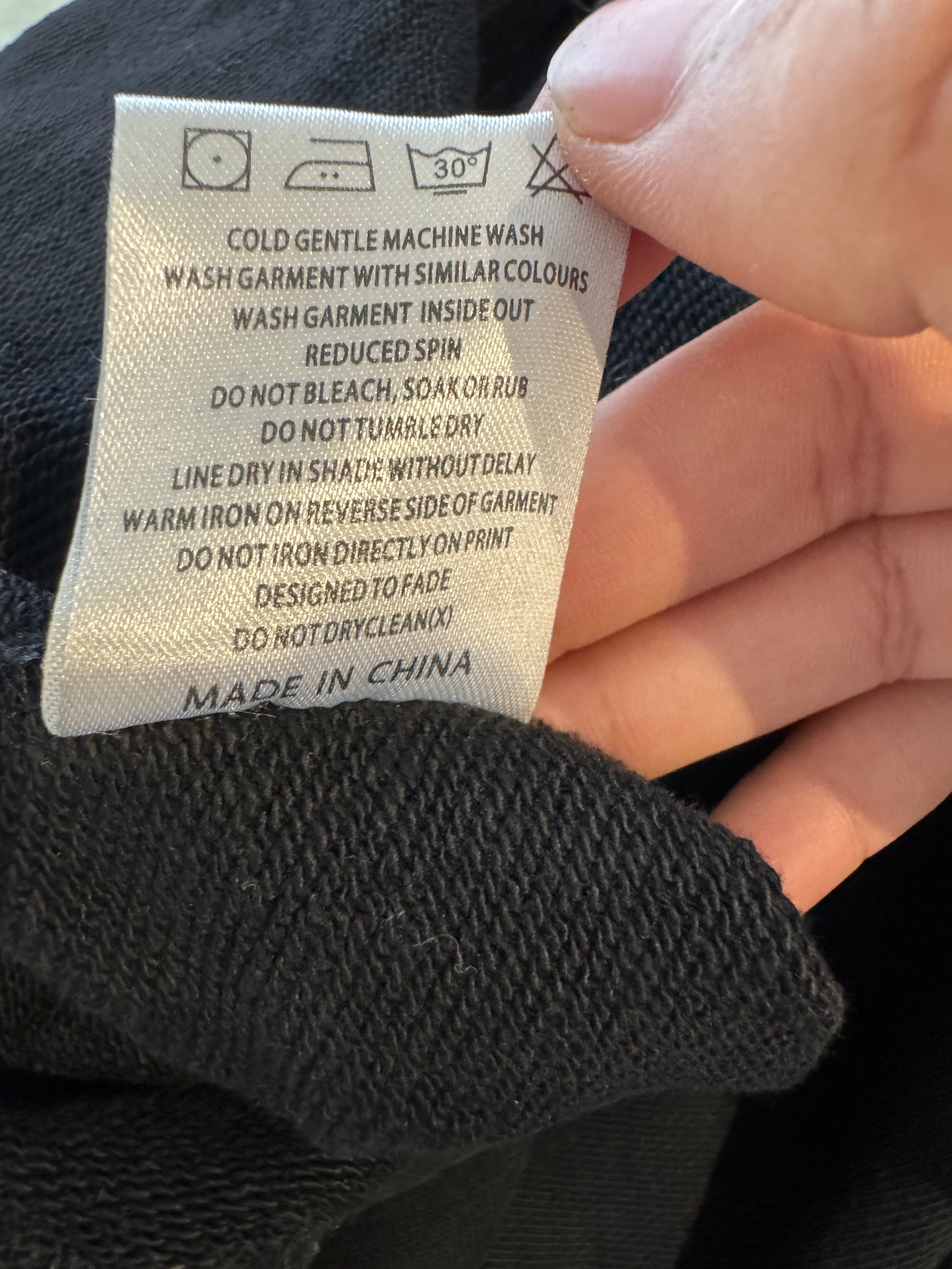 WDW MRDR BRVDO Studded Hoodie Black Used Small