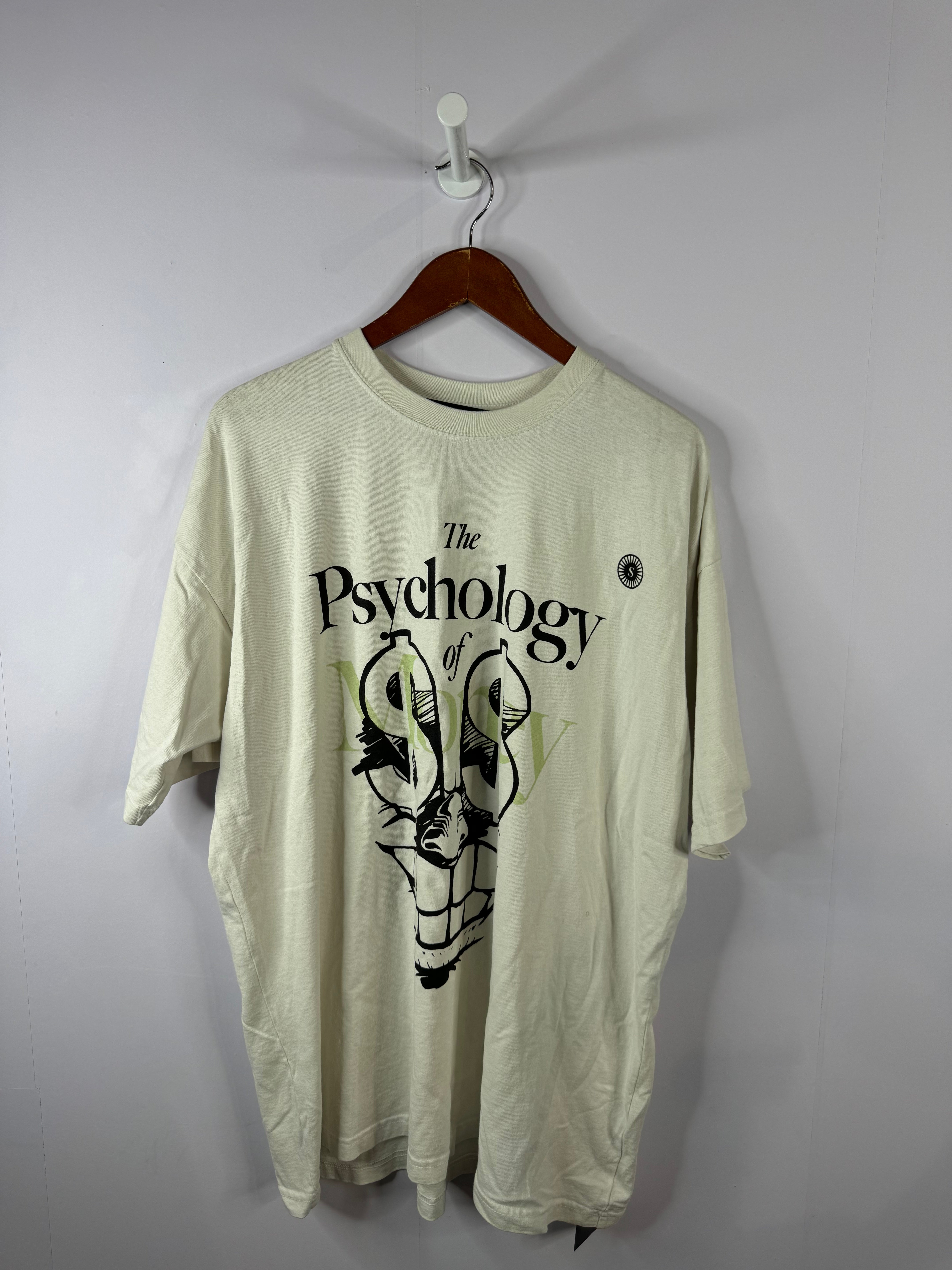 Satoshi Nakamoto Psychology Tee White New With Tags Medium