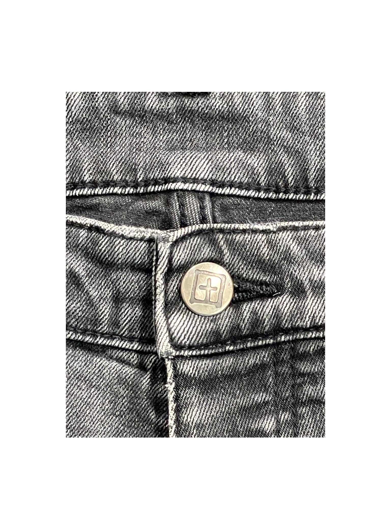 Ksubi Plain Black Wash Jeans