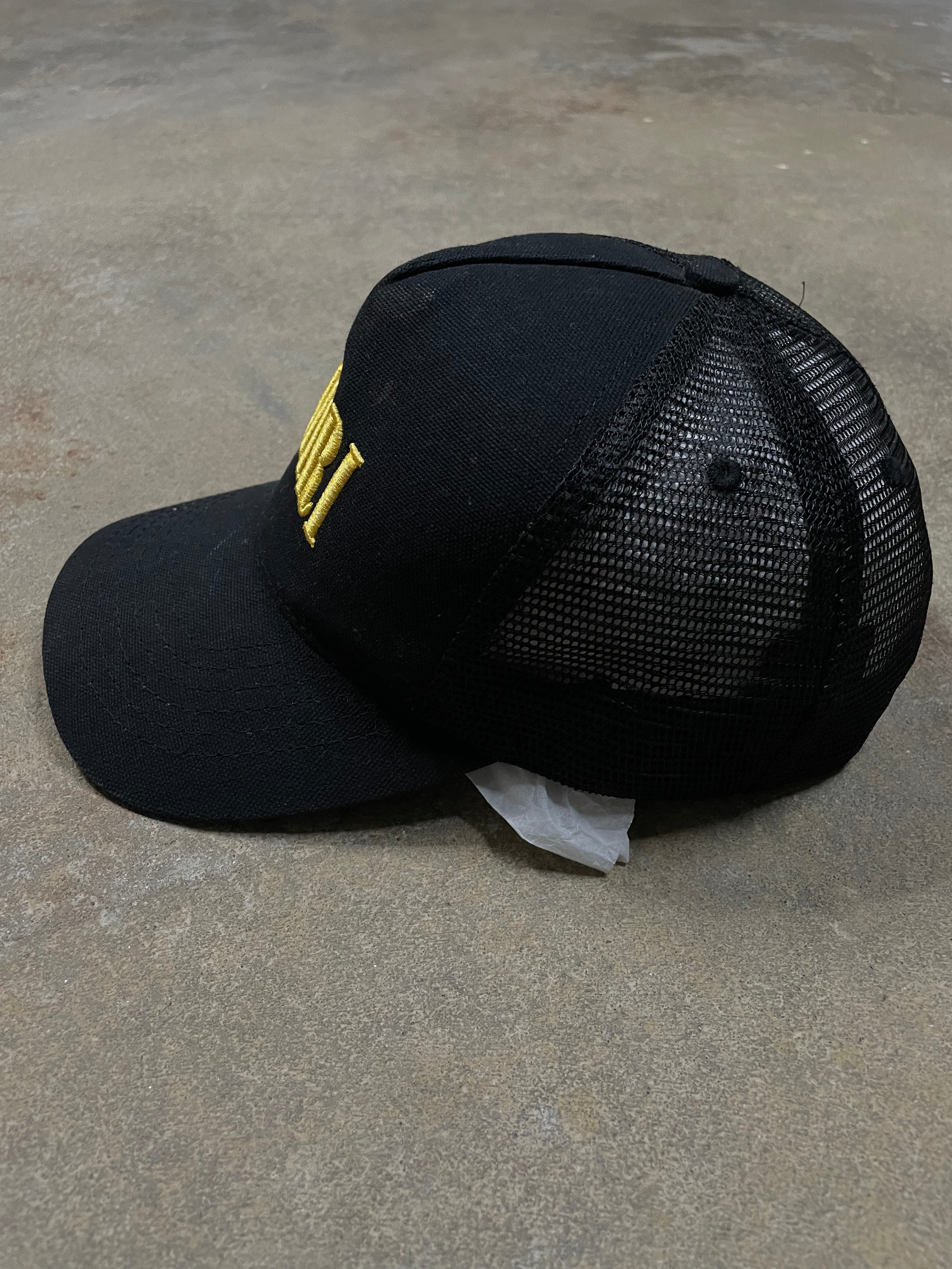 Amiri Black & Yellow Cap