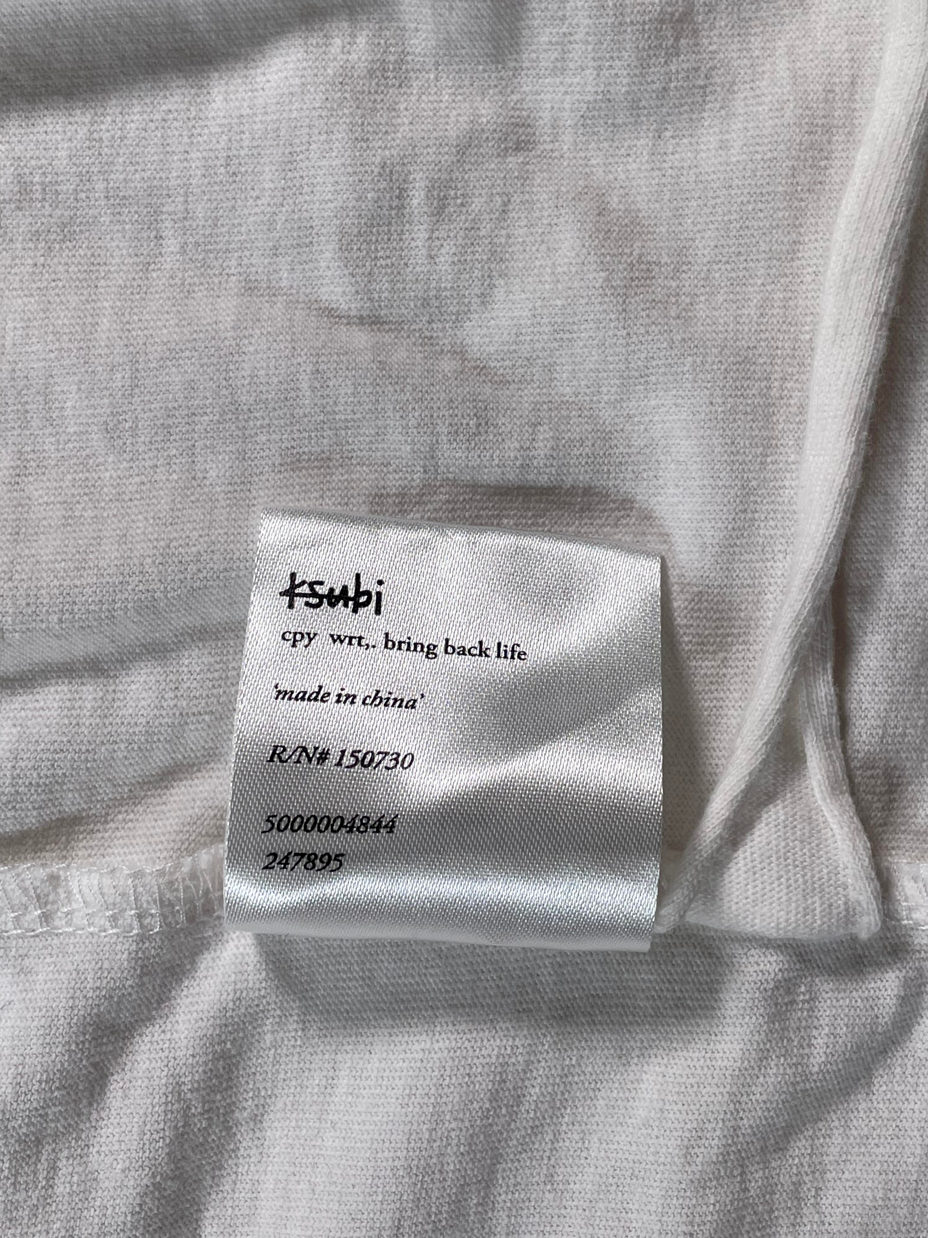 Ksubi 'Multi Wrath' White Tee
