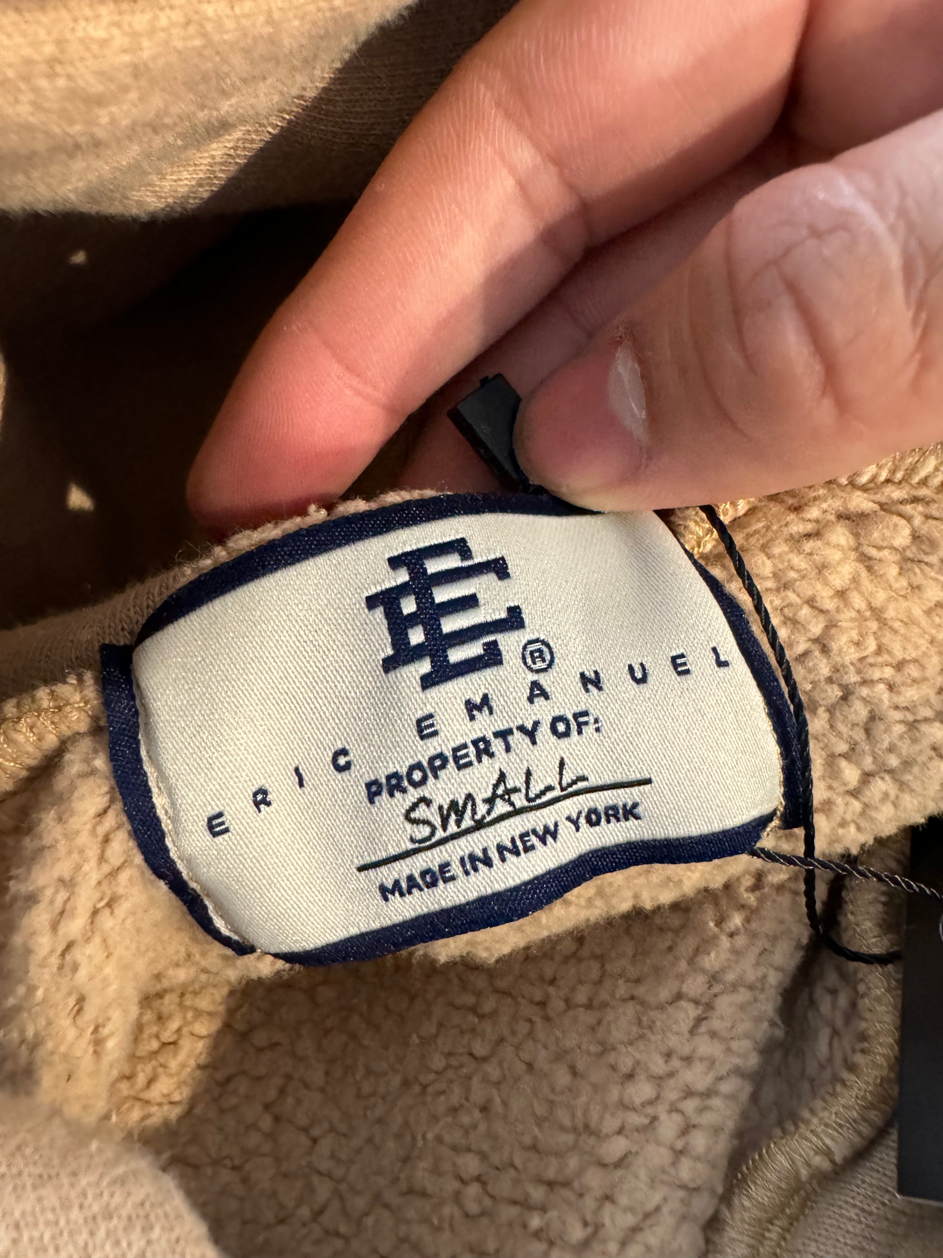 EE Peach Logo Hoodie Used Small