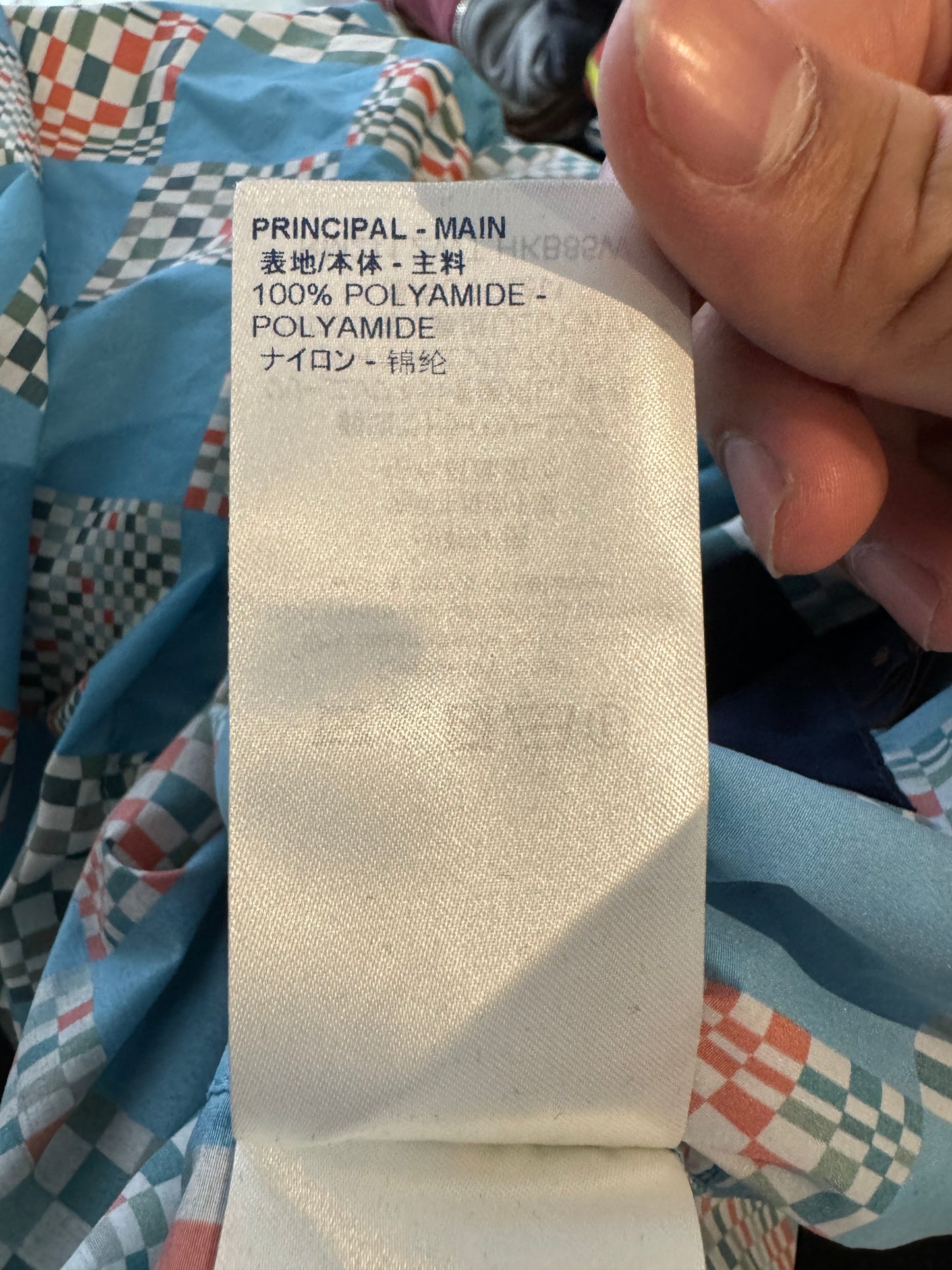 LV Damier Multicolored Jacket Used 46 (XXL)