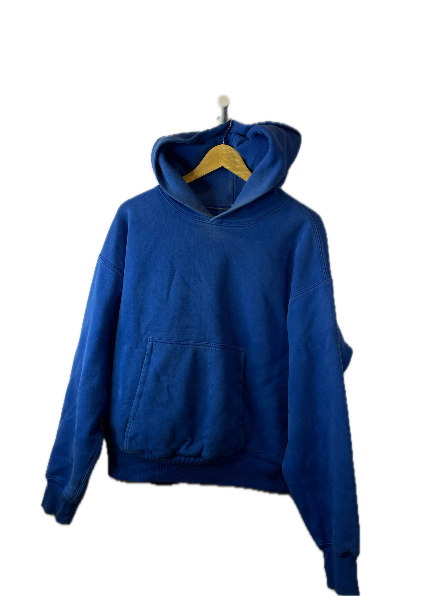 YZY Gap Blue Hoodie Used Medium