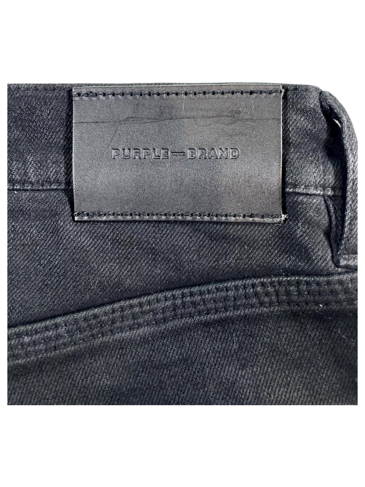 Purple Brand "Plain P001" Black Jeans