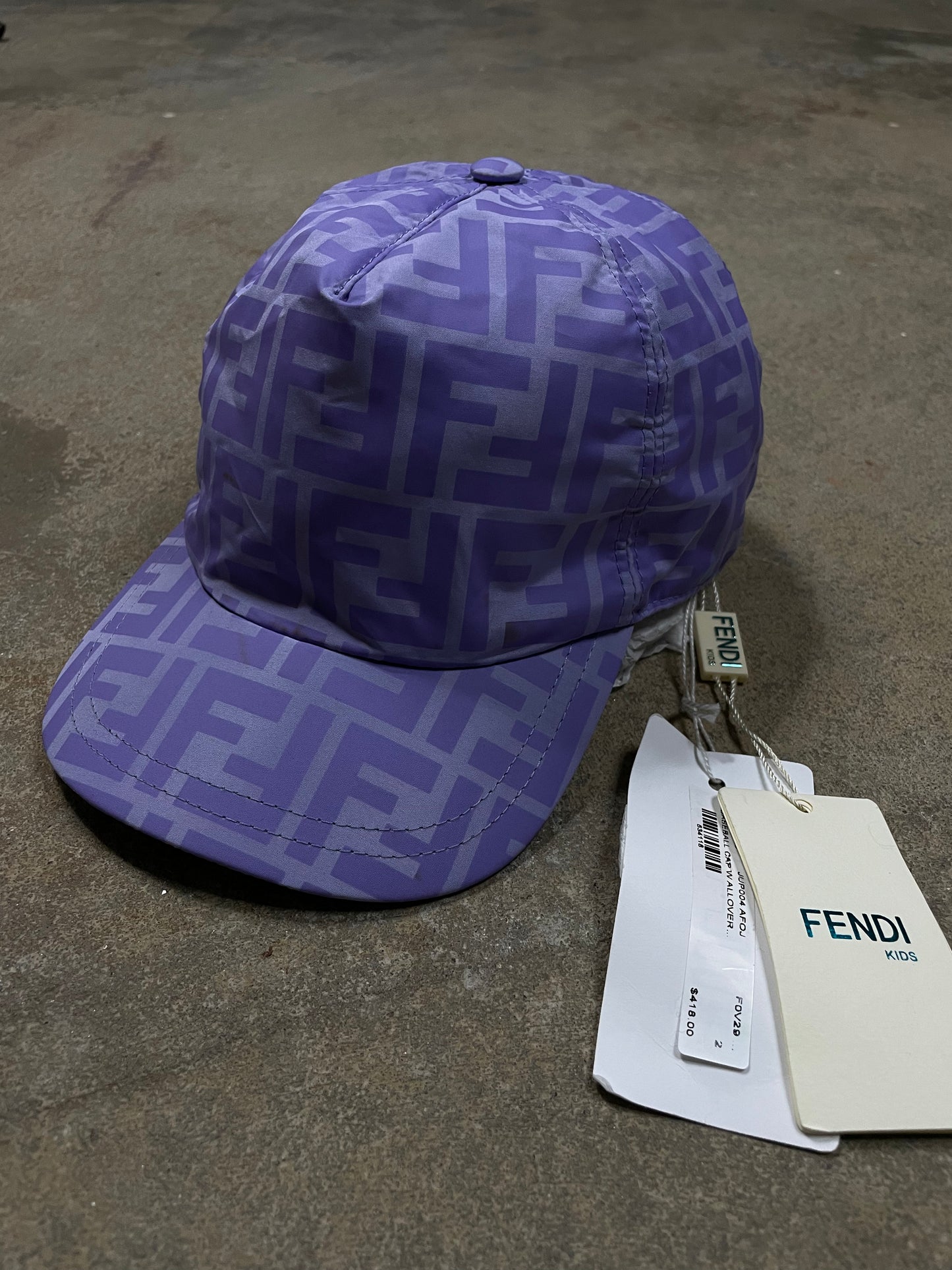 Fendi Cap Acai Kids OS New