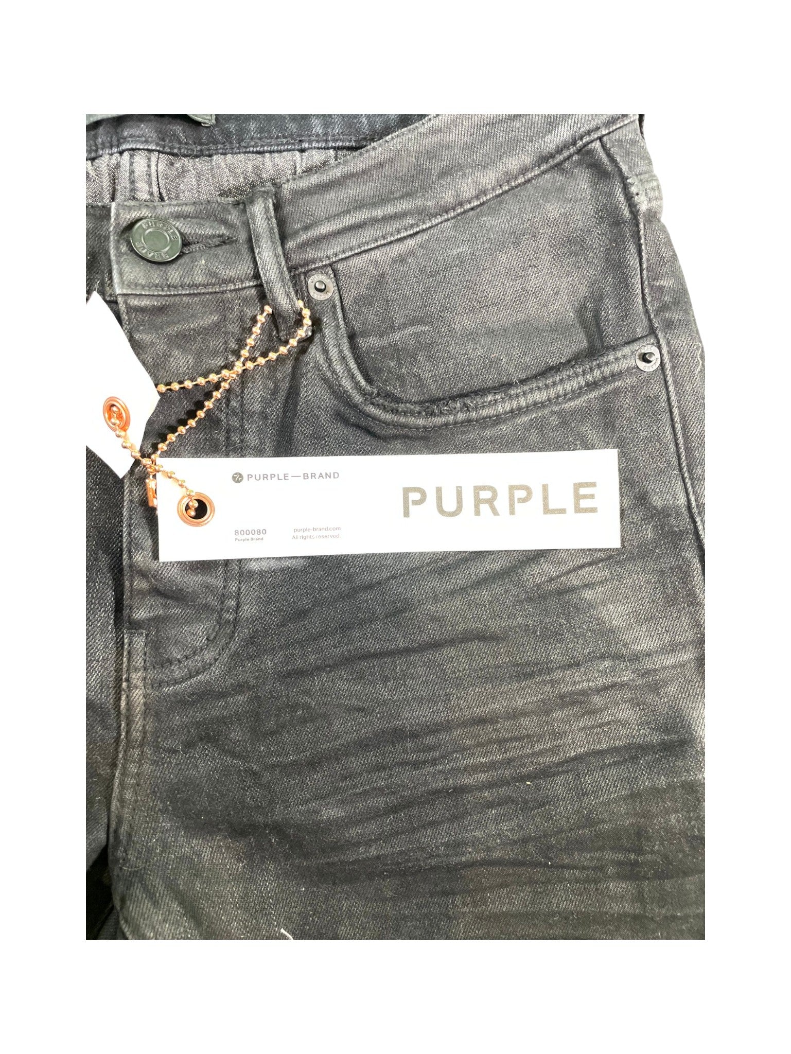 Purple Brand "Plain P001" Black Jeans