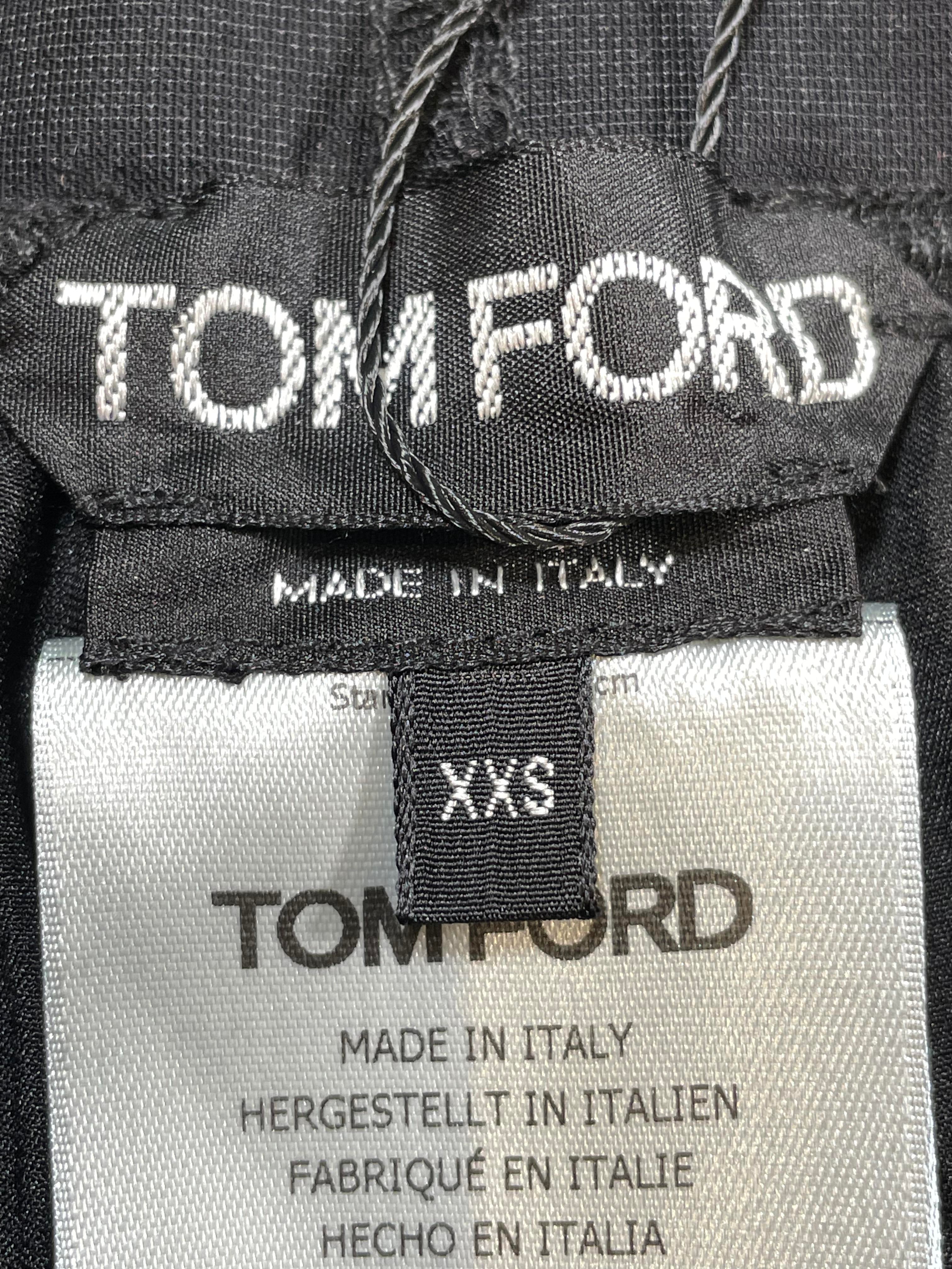 Tom Ford Silk Women Black Shorts