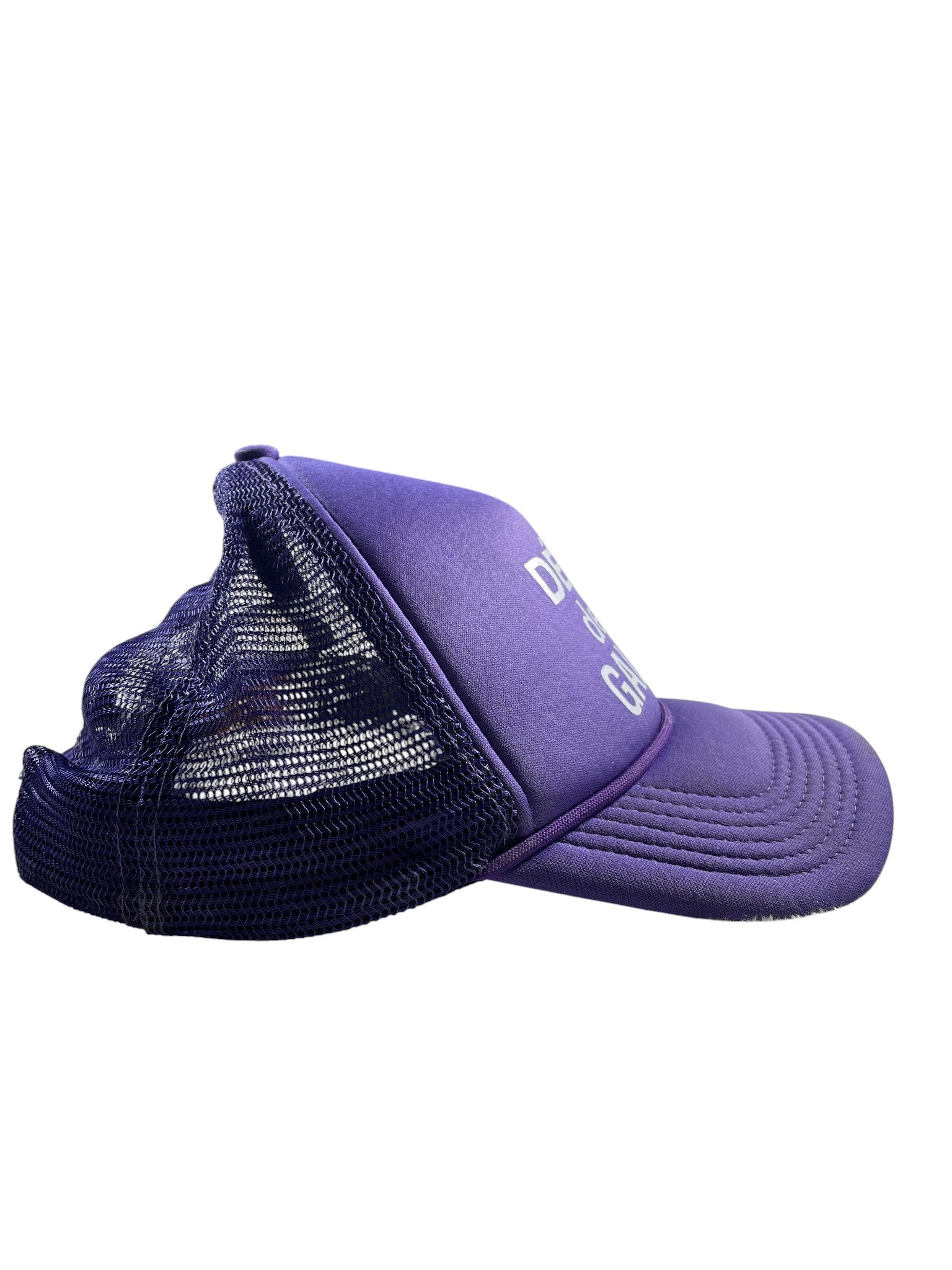 Gallery Dept Purple & White Trucker Hat