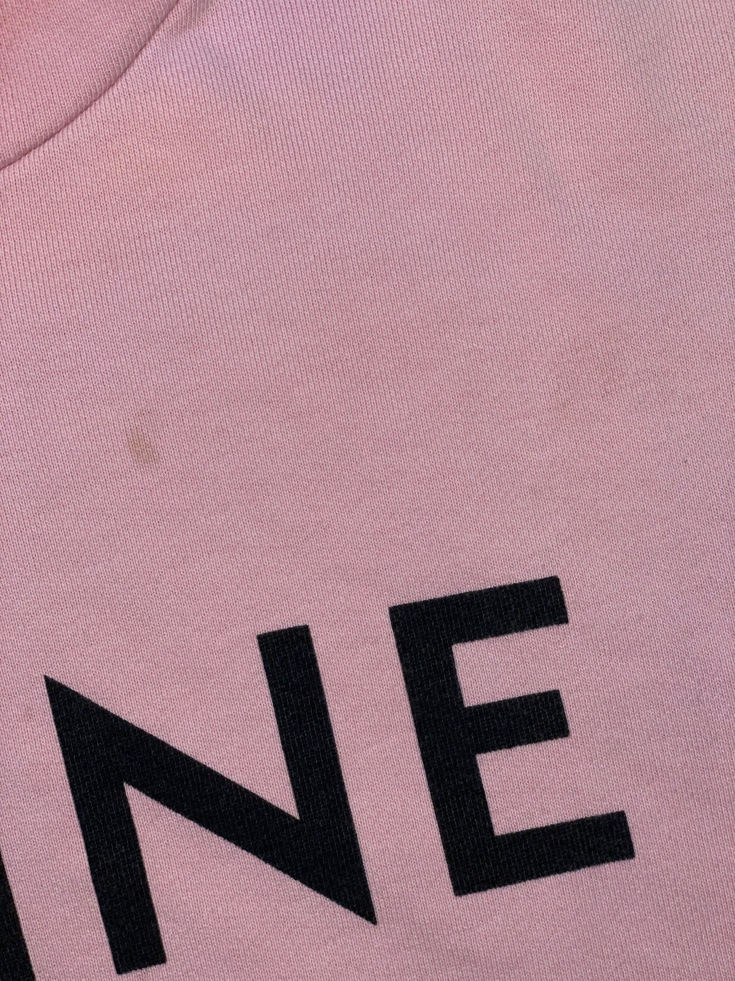 Celine Classic Logo Pink Black Hoodie