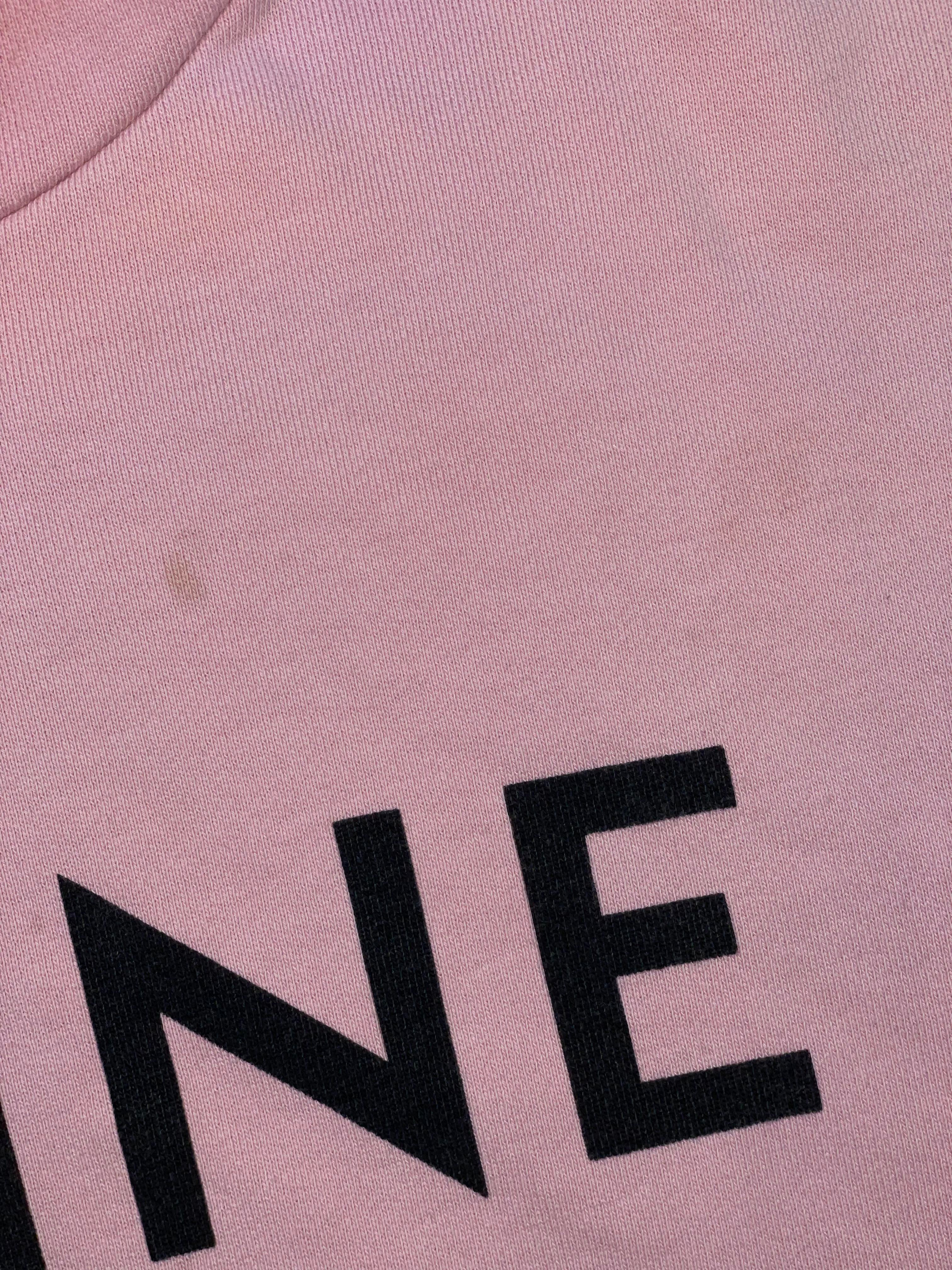 Celine Classic Logo Pink & Black Hoodie