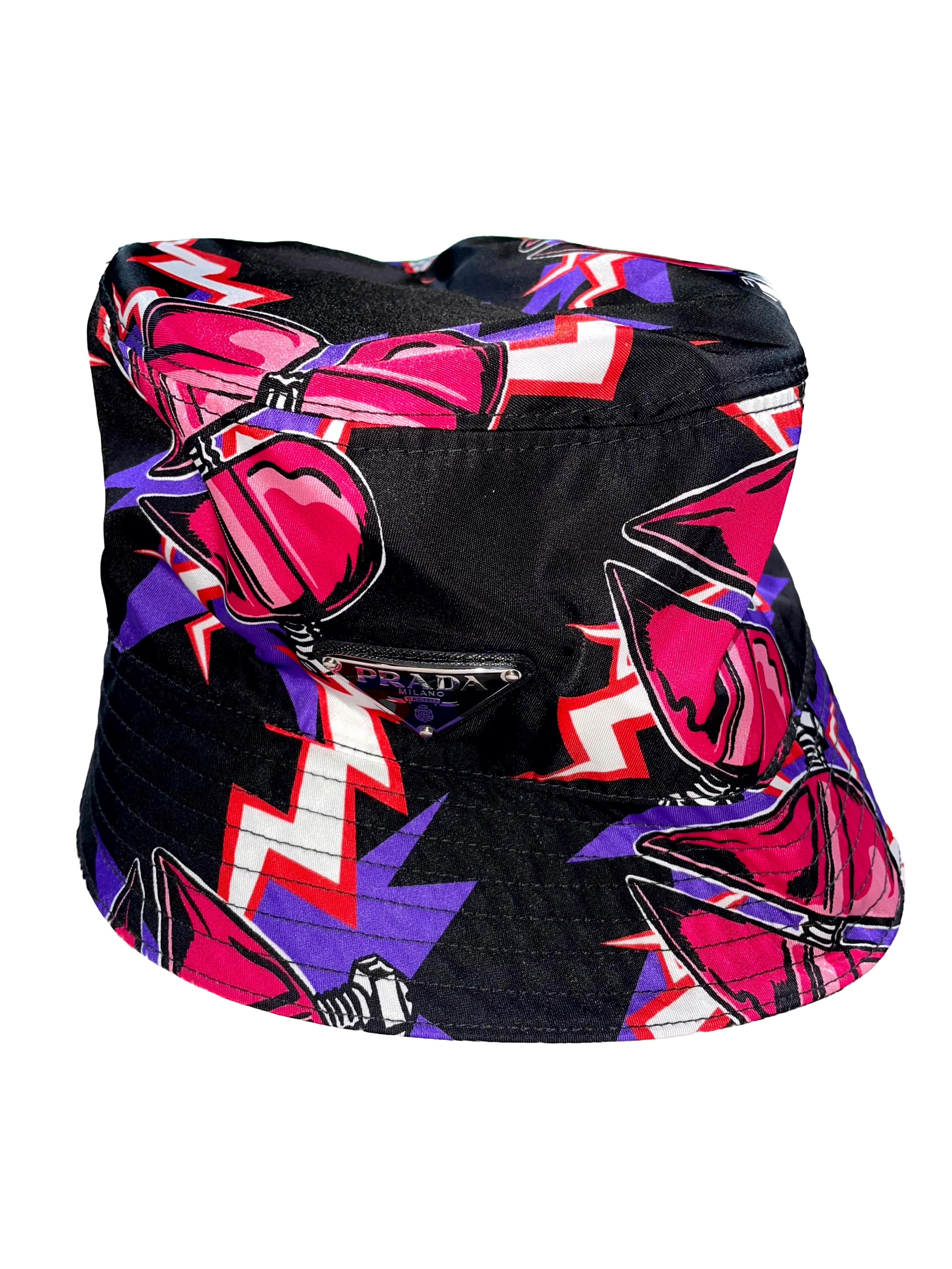 Prada Broken Hearts Bucket Multicolor Hat
