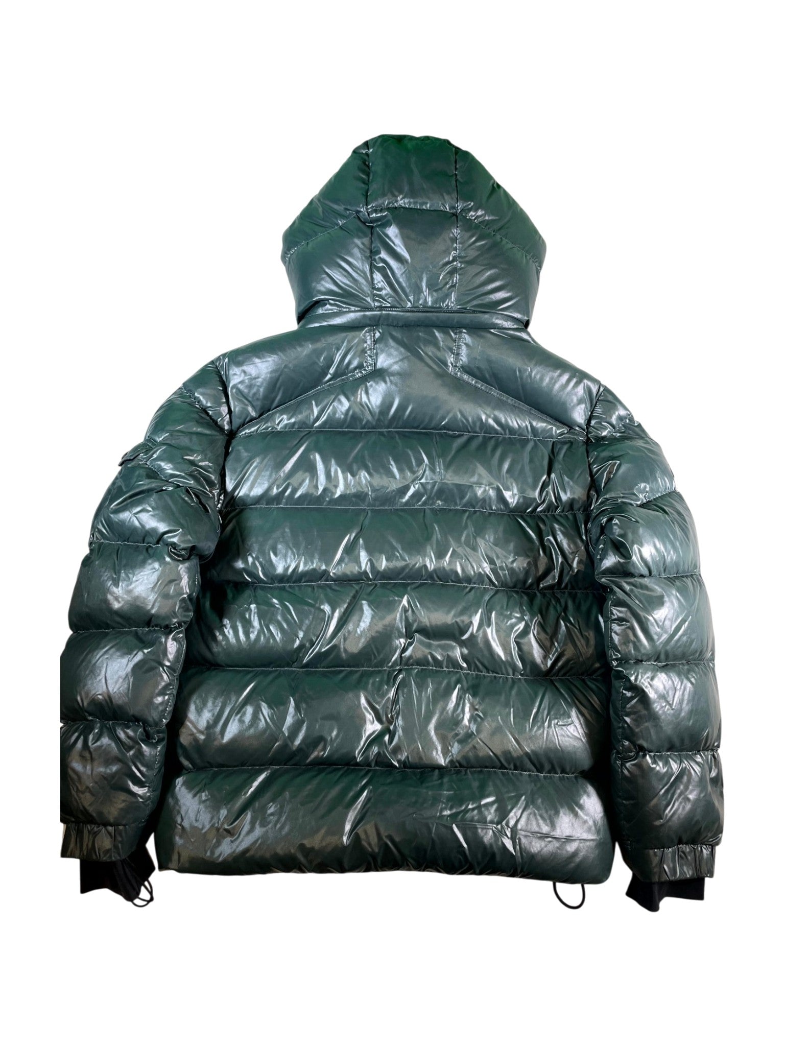Sams (Women's) Dark Green Puffer Coat
