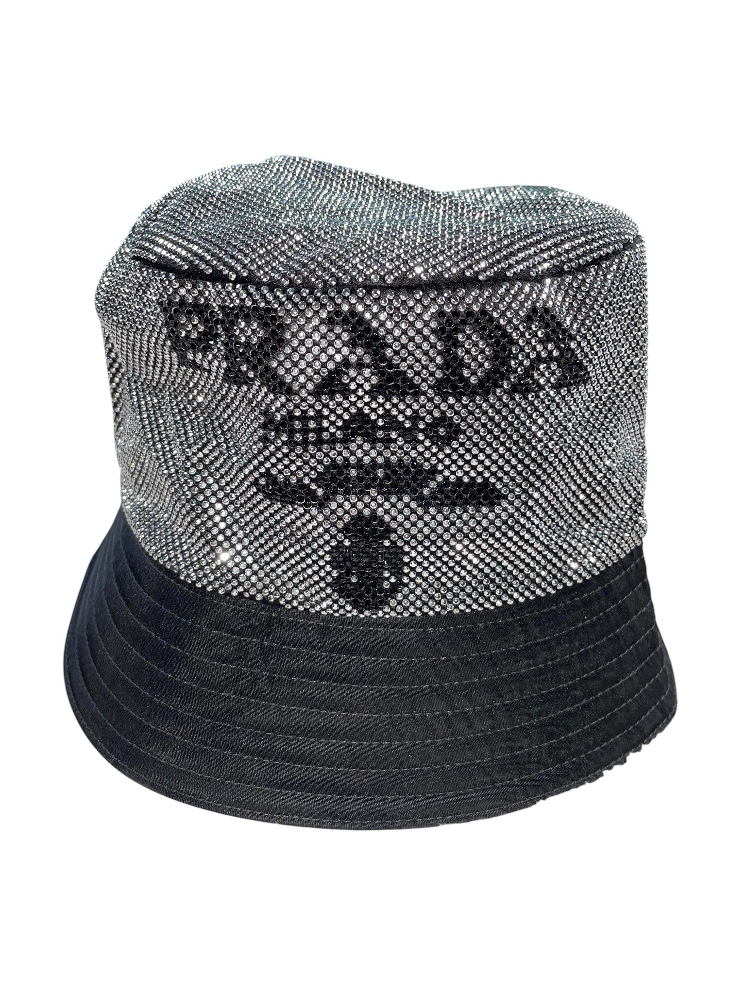Prada Rhinestone Bucket Hat