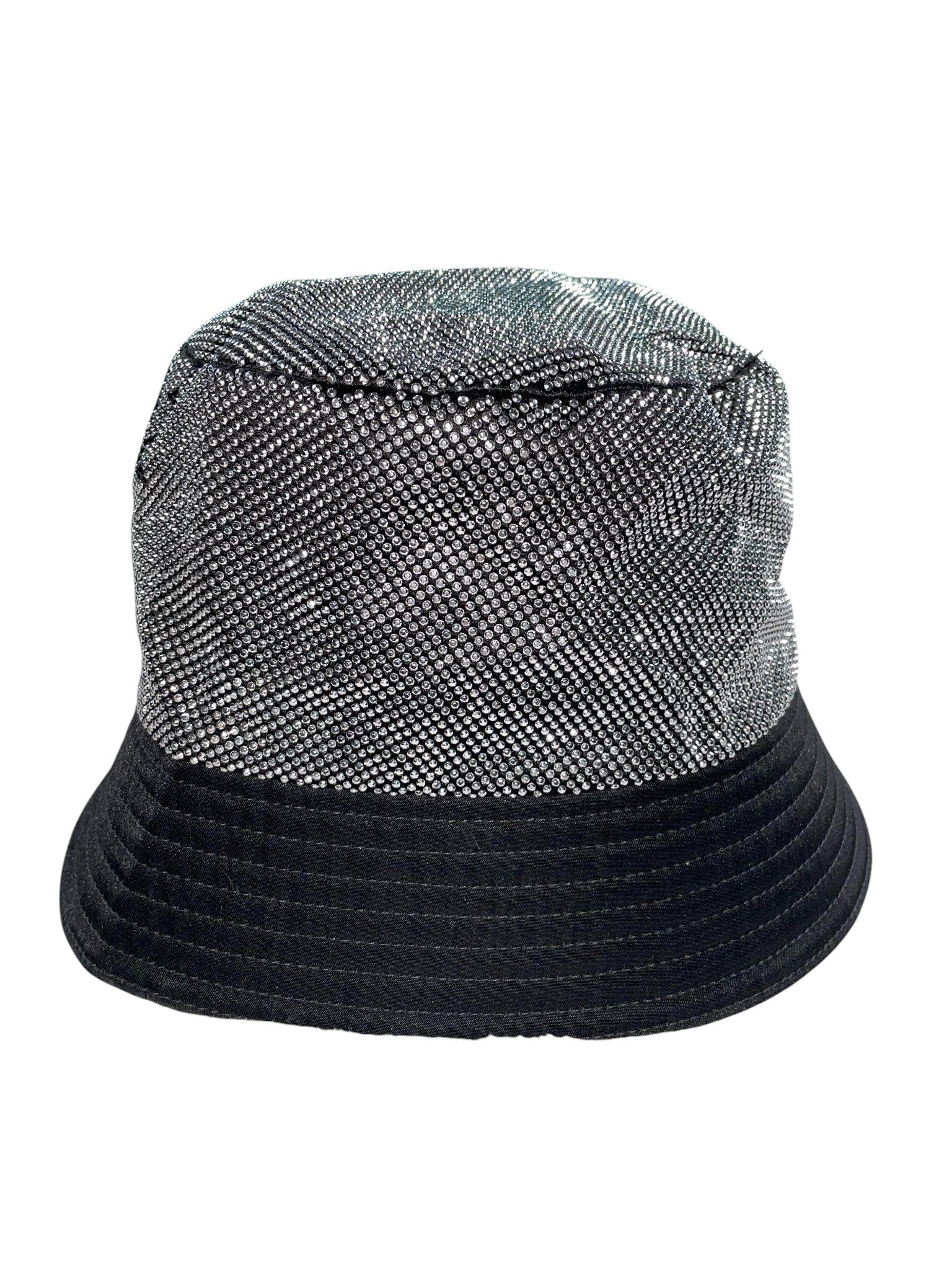 Prada Rhinestone Bucket Hat