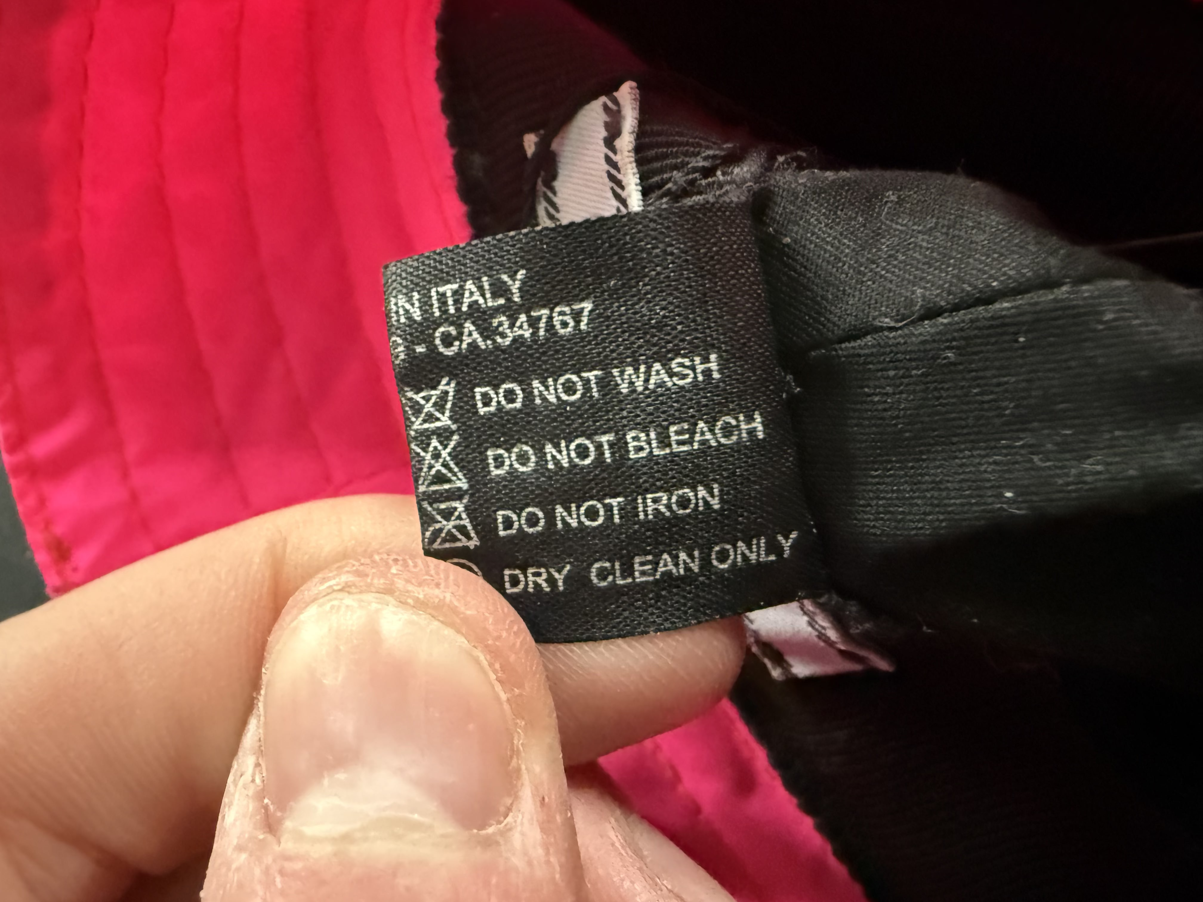 Prada Nylon Pink Bucket Hat
