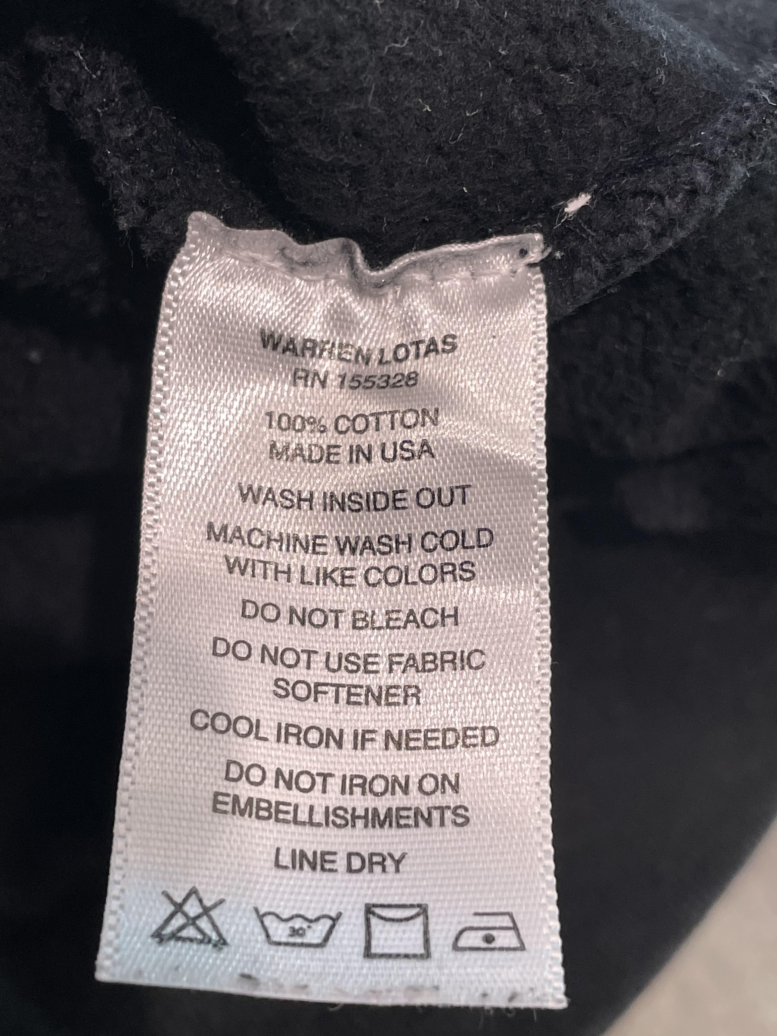 Warren Lotas Doctor Death Black Multi Hoodie