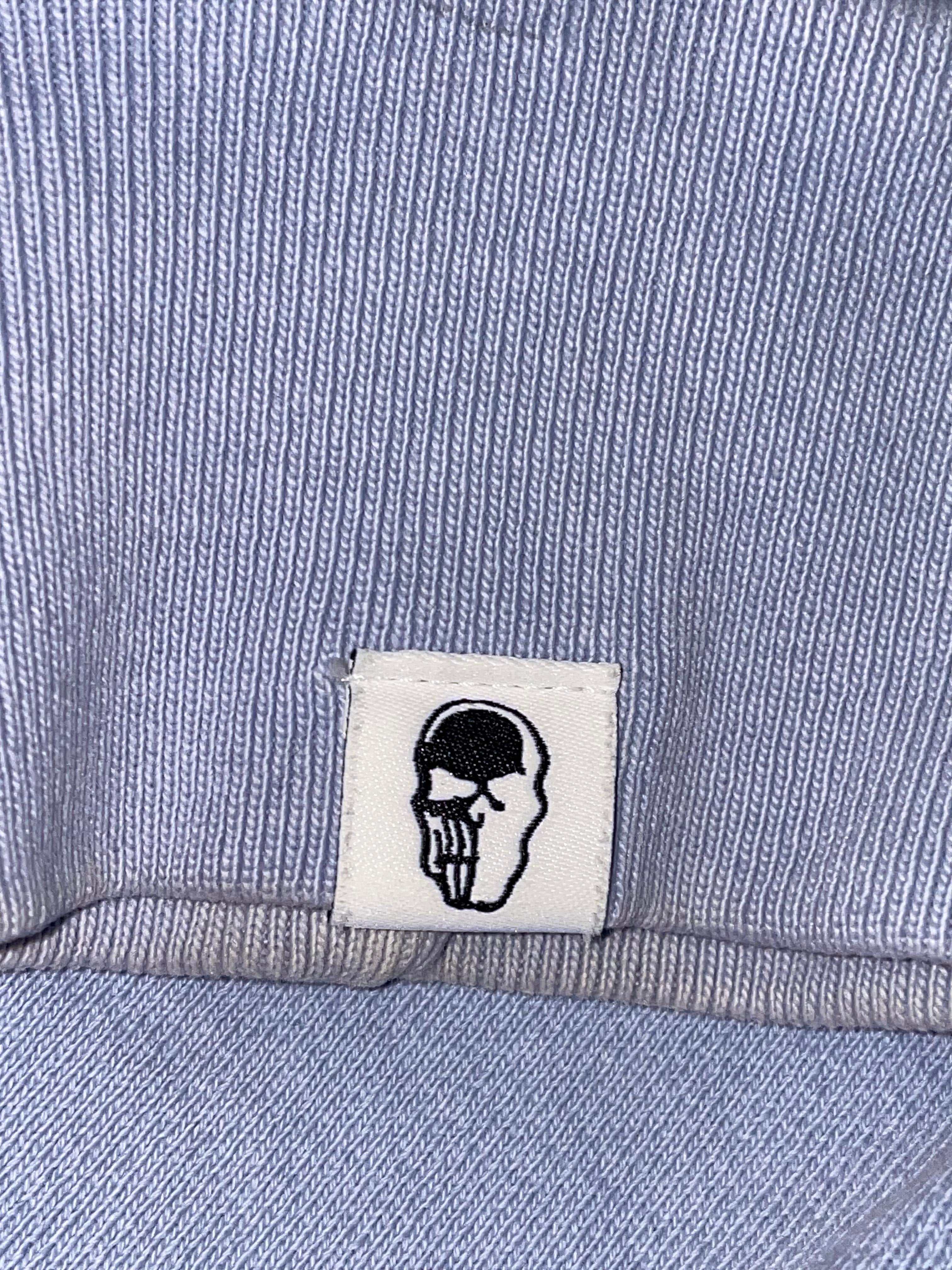 Warren Lotas Cross Chain Baby Blue Hoodie