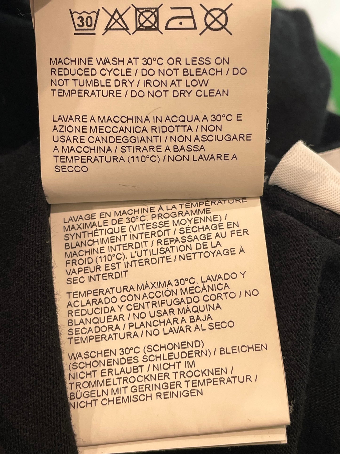 Off White Black Yellow Long Sleeve