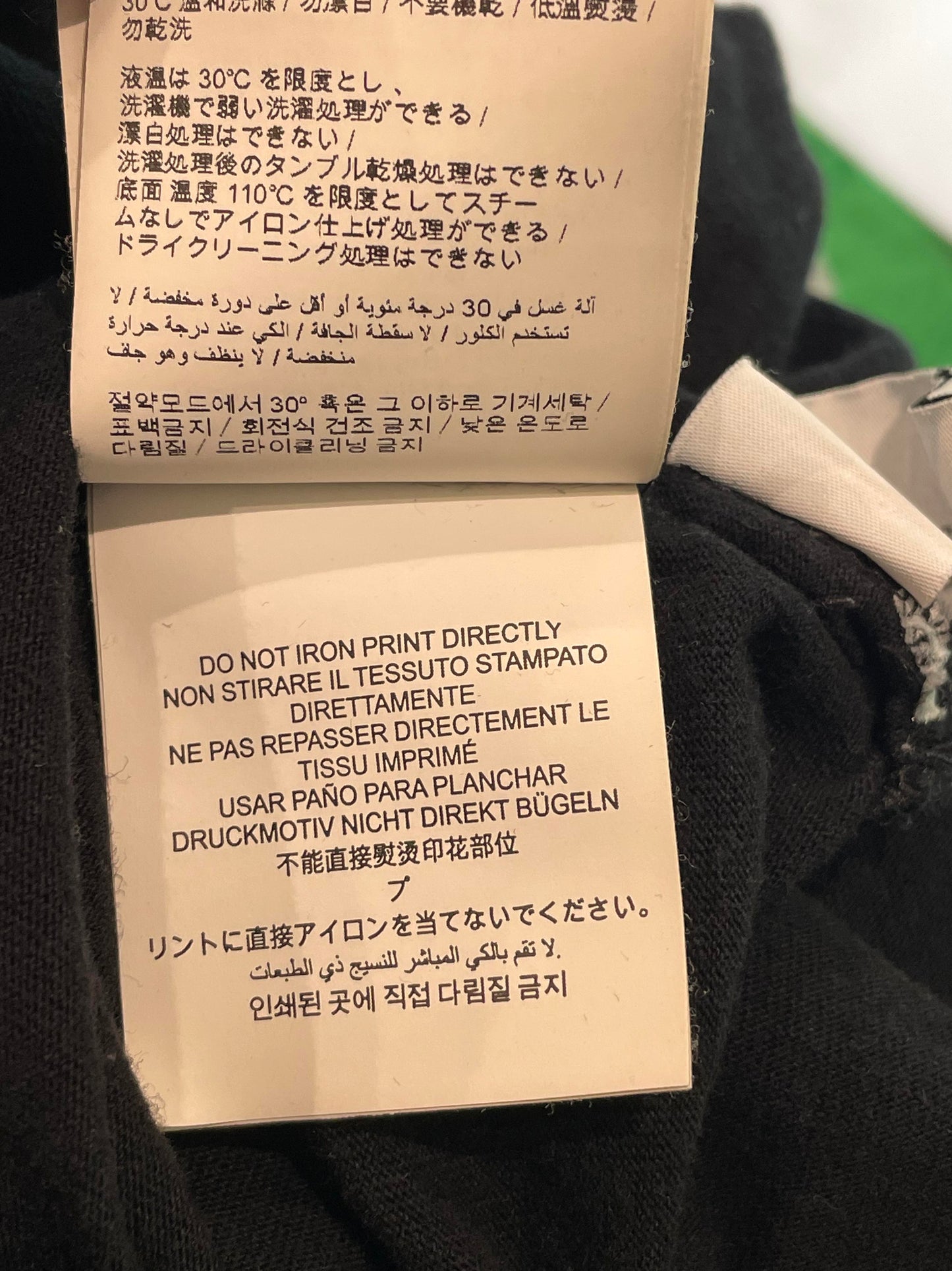 Off White Black Yellow Long Sleeve
