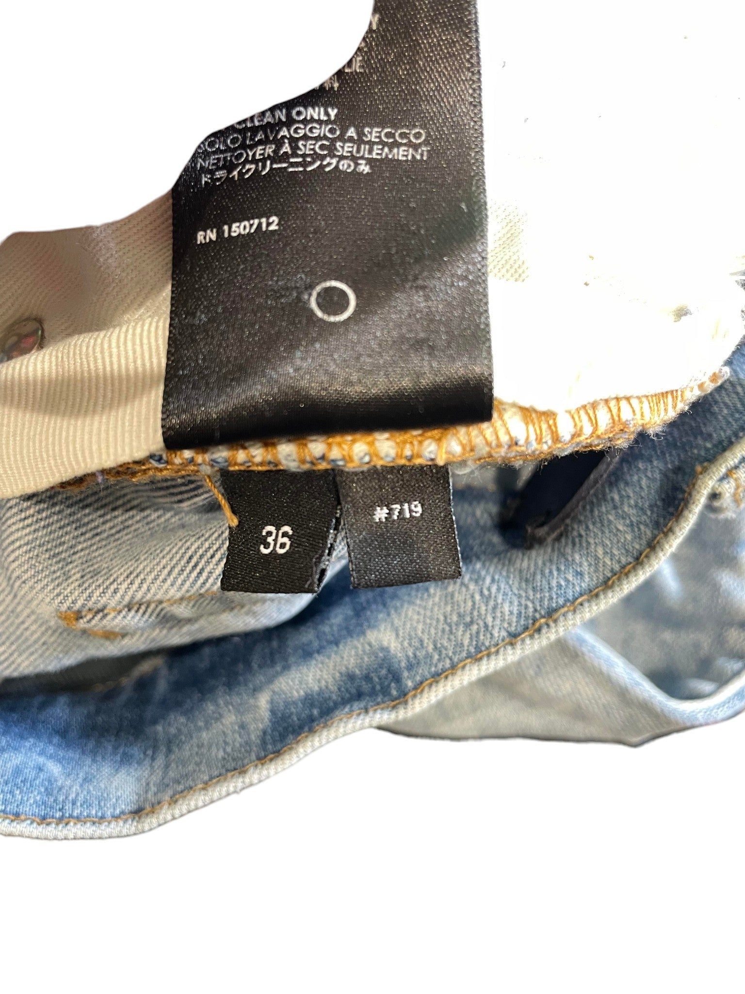 Amiri MX1 'Art Patch' Light Wash Jeans